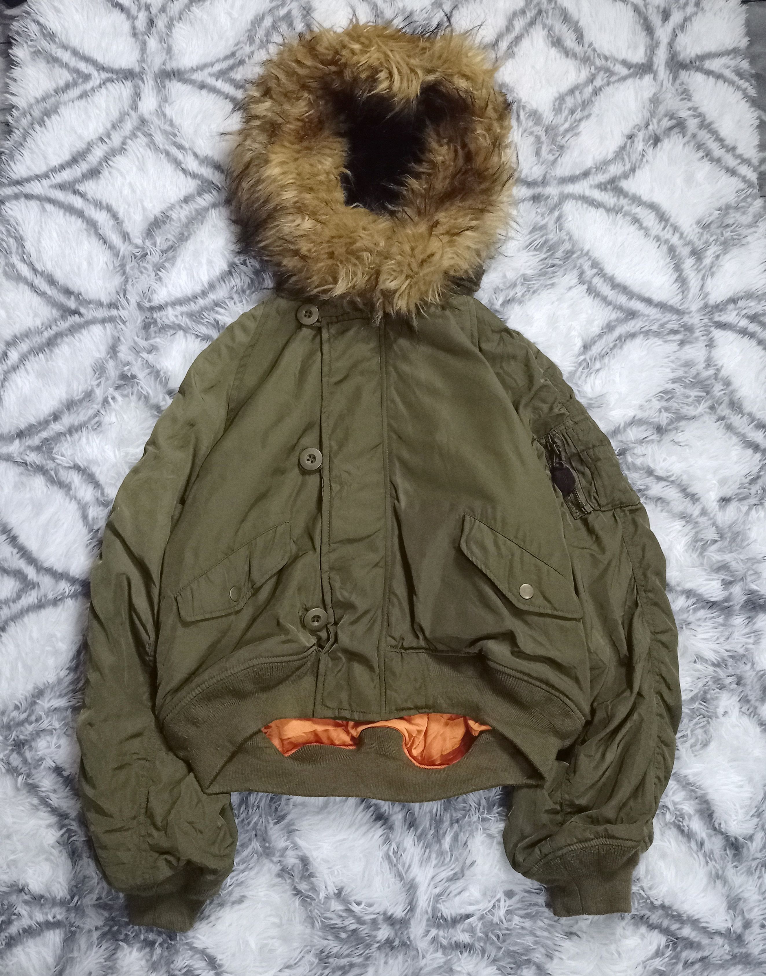 Japanese Brand One Way Bombers Jacket Hoodies Size US S / EU 44-46 / 1 - 1 Thumbnail
