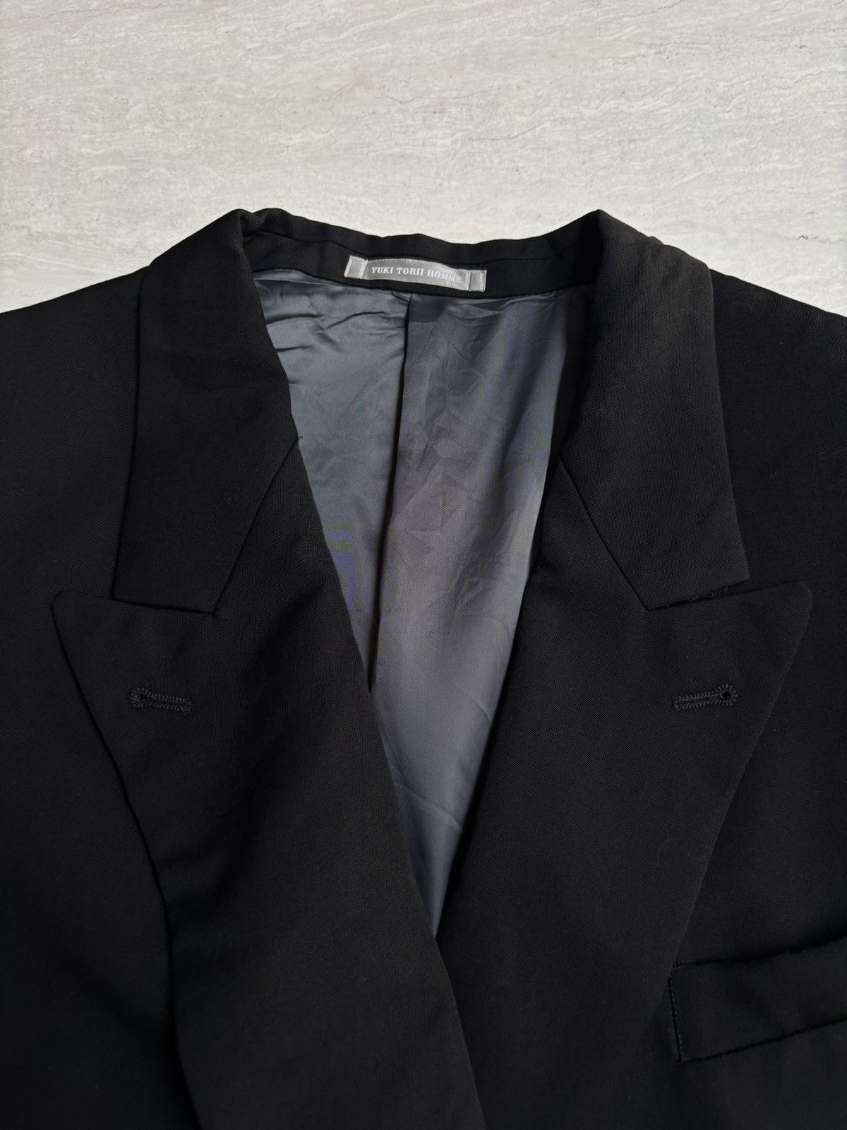 Other YUKI TORII HOMME Black Suit Size 54L - 4 Thumbnail