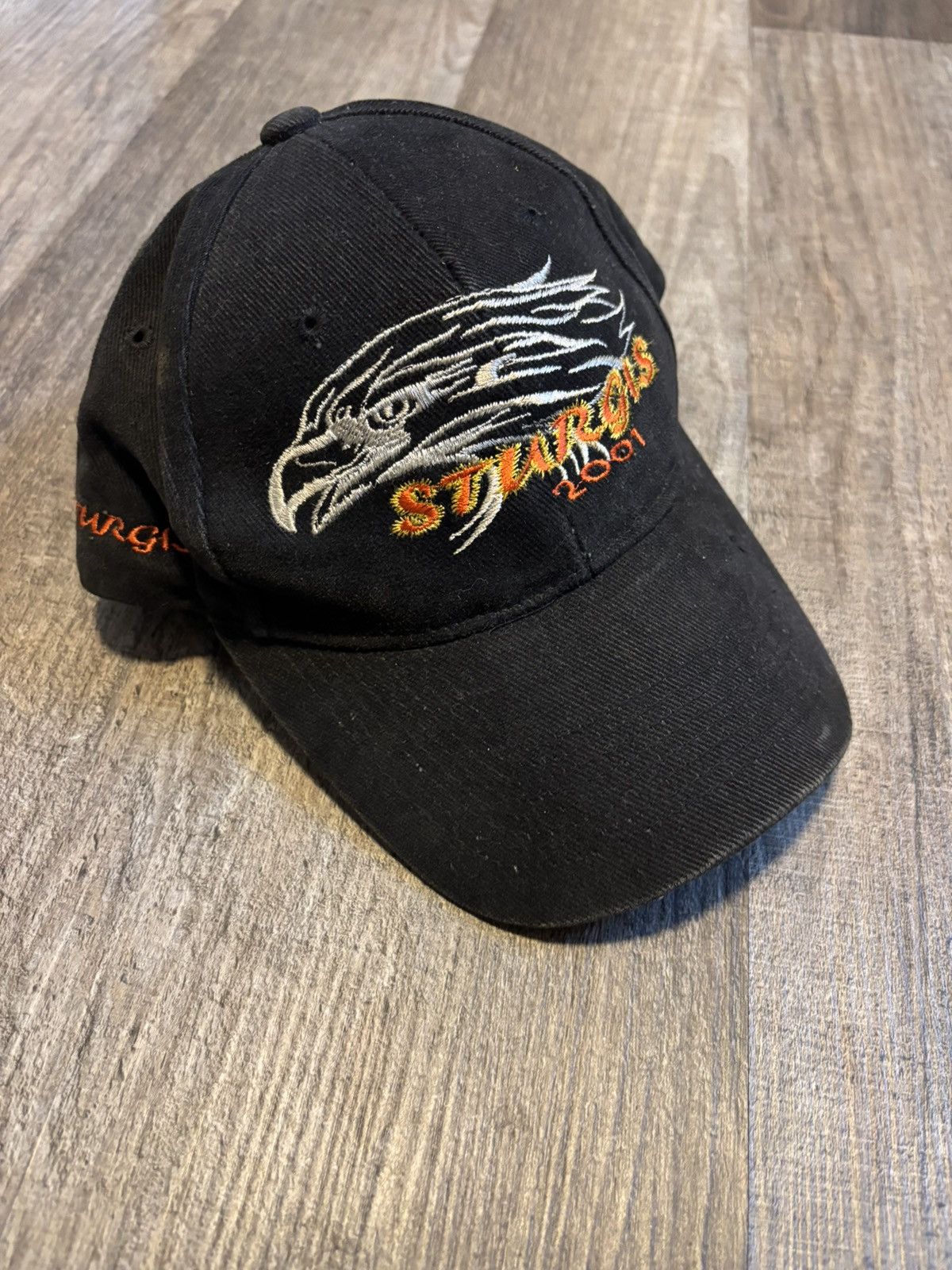 Harley Davidson Vintage Faded Distressed 2011 Sturgis Motorcycle Hat Cap Size ONE SIZE - 1 Thumbnail