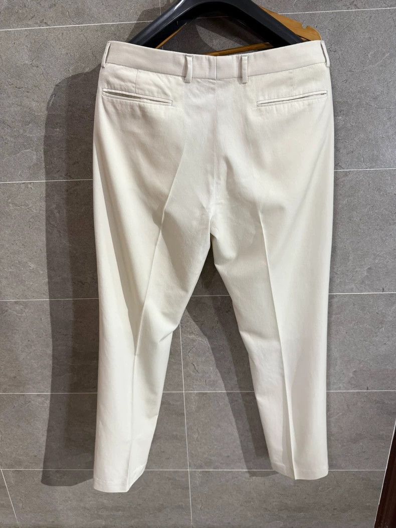 Dior dior beige casual trousers Size US 44 / EU 60 - 2 Thumbnail