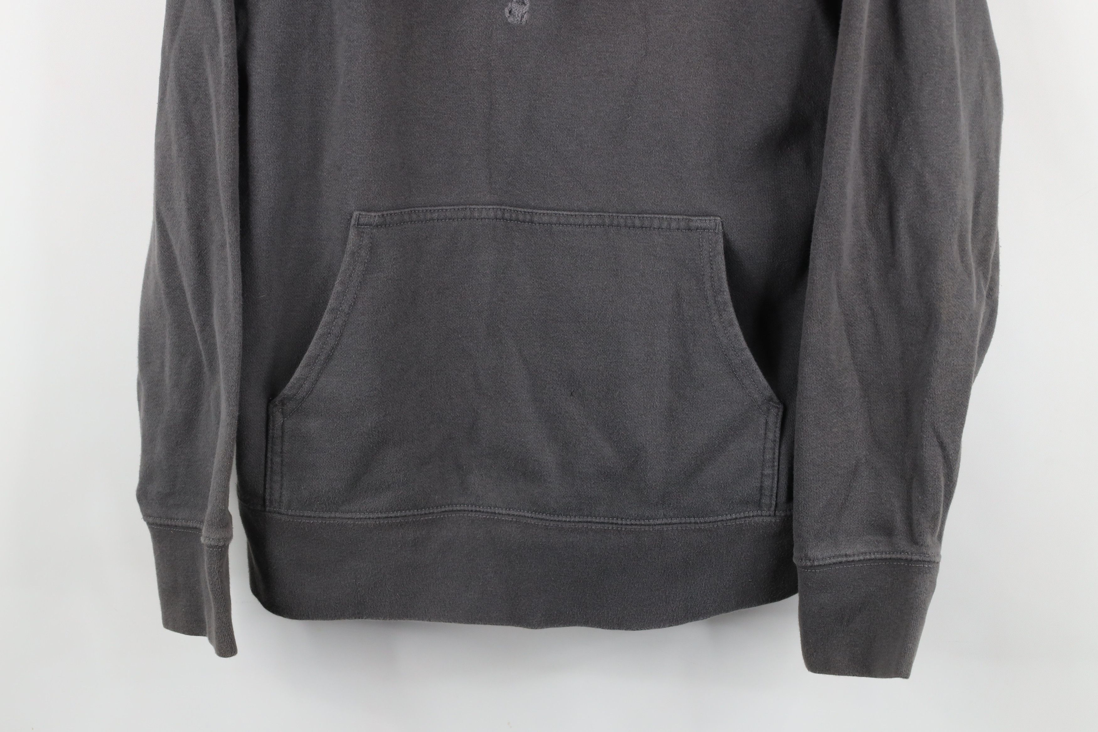 The North Face × Vintage Vintage The North Face Spell Out Big Logo Hoodie Sweatshirt Size L / US 10 / IT 46 - 3 Thumbnail