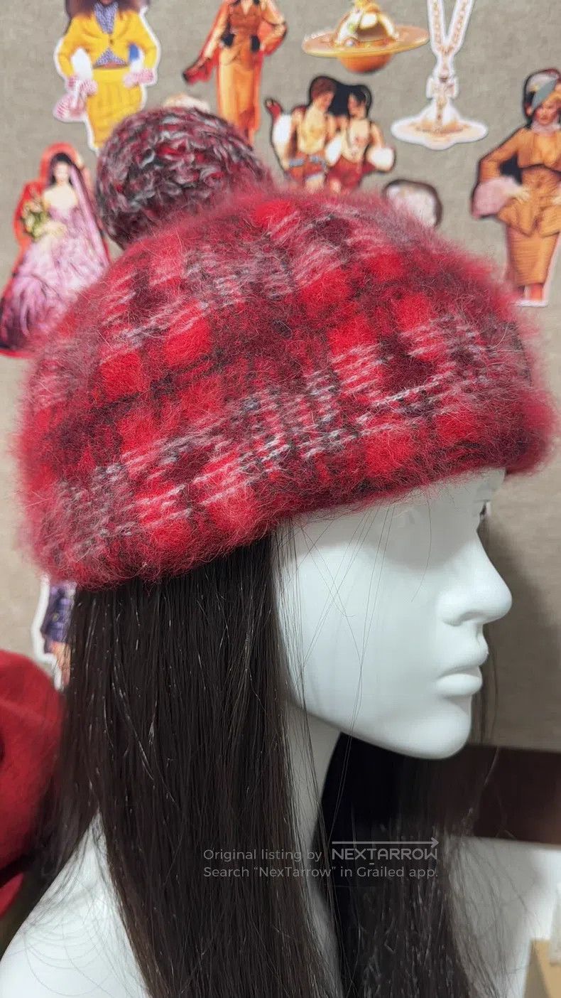 Vivienne Westwood Vivienne Westwood Vintage Red Pom-Pom Beret Size ONE SIZE - 3 Thumbnail