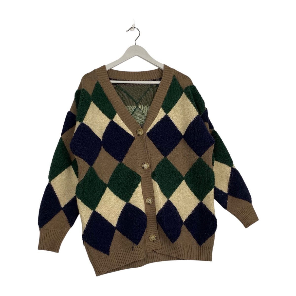 Vintage Vintage Cardigan K soeuv justude Size ONE SIZE - 2 Thumbnail