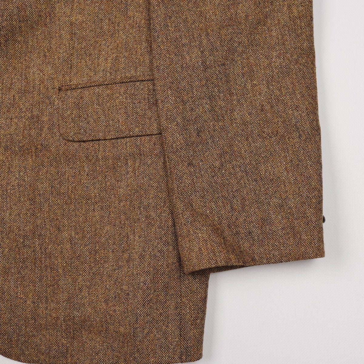 Barbour Barbour Brown Wool Blazer Jacket Tweed Size 40R - 2 Thumbnail