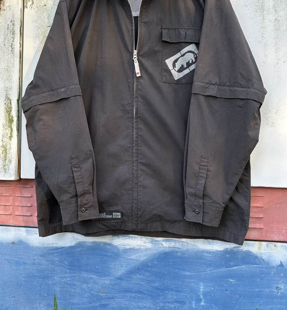 Ecko Unltd. 👹Vintage Y2k Ecko Function Baggy Jacket Size US XL / EU 56 / 4 - 7 Thumbnail