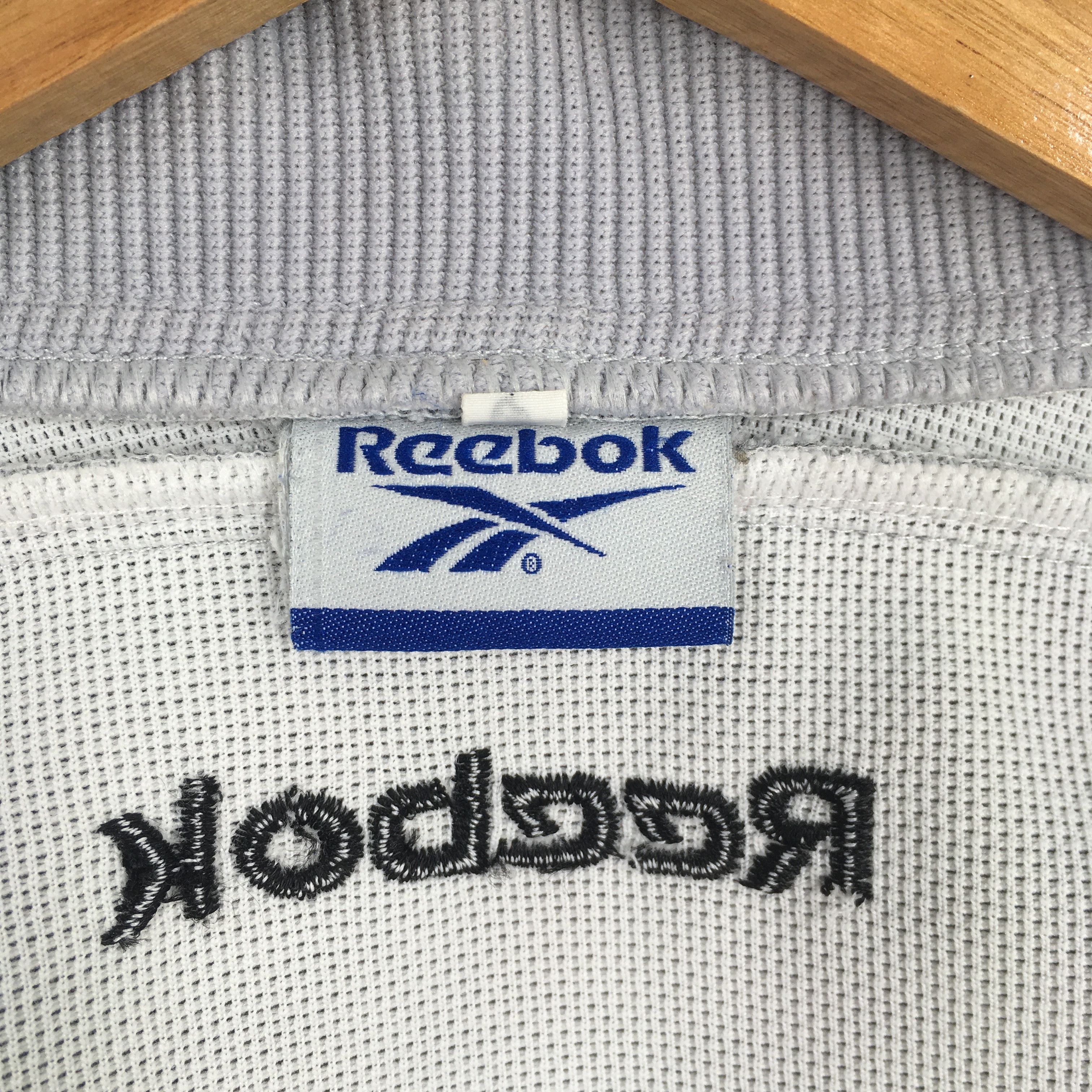 Reebok Vintage 90s Reebok Sports Windbreaker Gray Jacket Medium Size US M / EU 48-50 / 2 - 6 Thumbnail