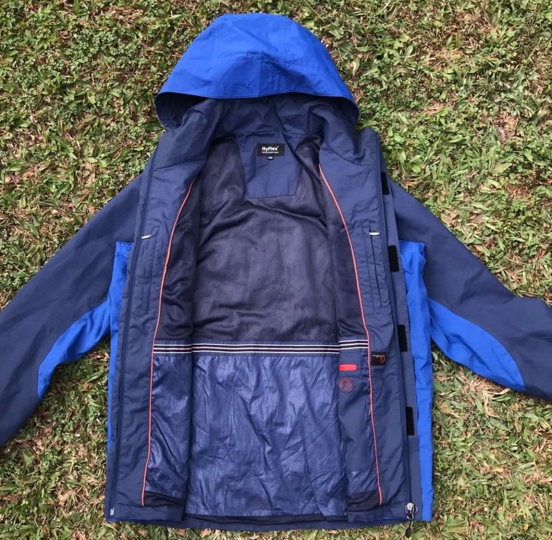 Designer × Vintage Japanese HyFlex Outdoor Jacket Size US XL / EU 56 / 4 - 3 Thumbnail