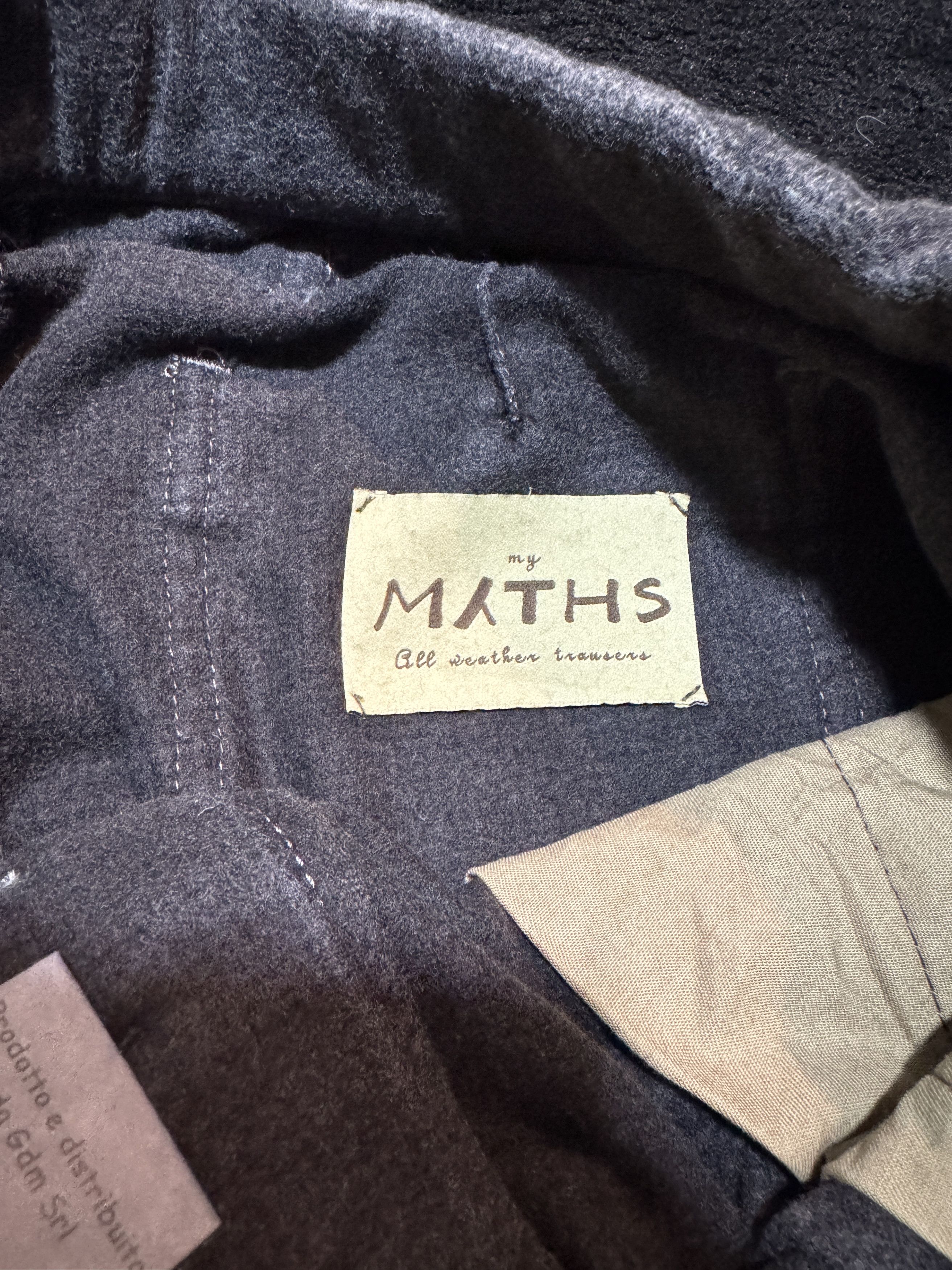 Designer My Myths Wools Slim Fit Trouser Pants Made In Italy Size US 32 / EU 48 - 4 Thumbnail