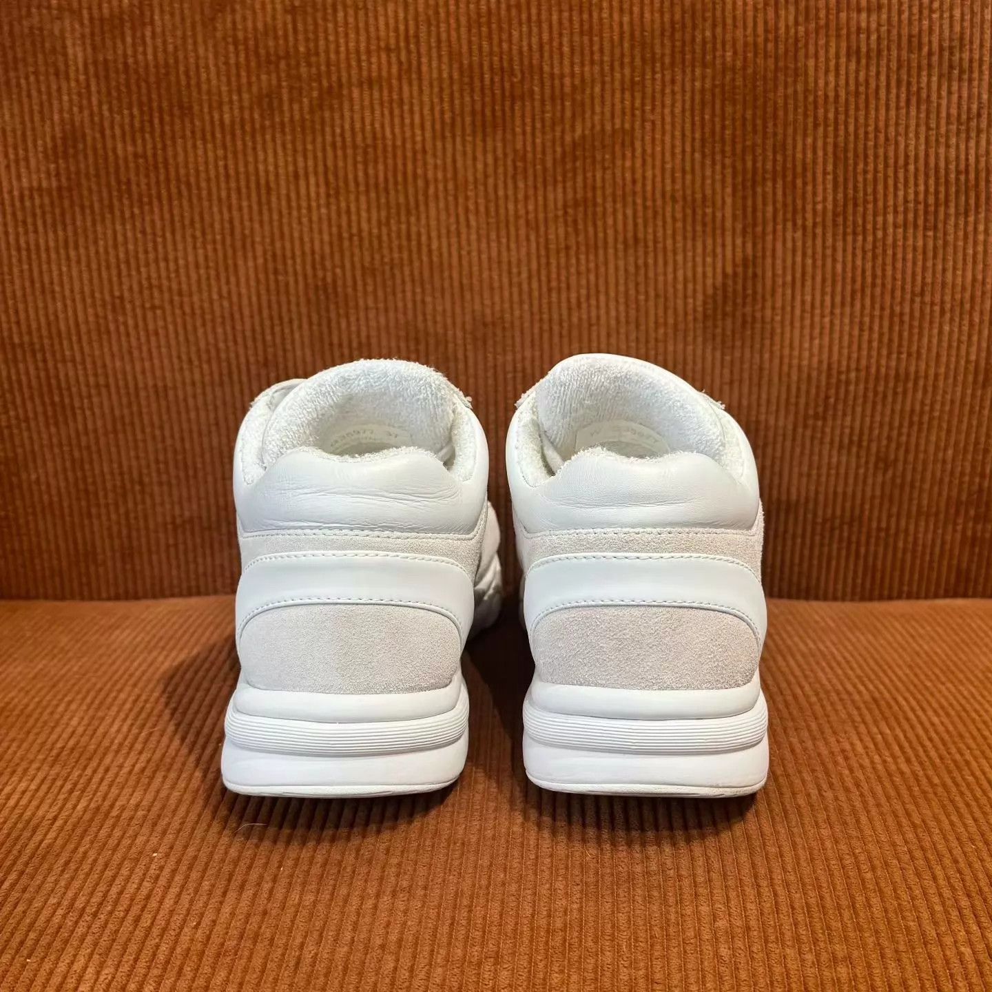 Chanel Chanel CC Logo Mesh Sneakers Nude Pink 37 Size US 6.5 / IT 36.5 - 5 Thumbnail
