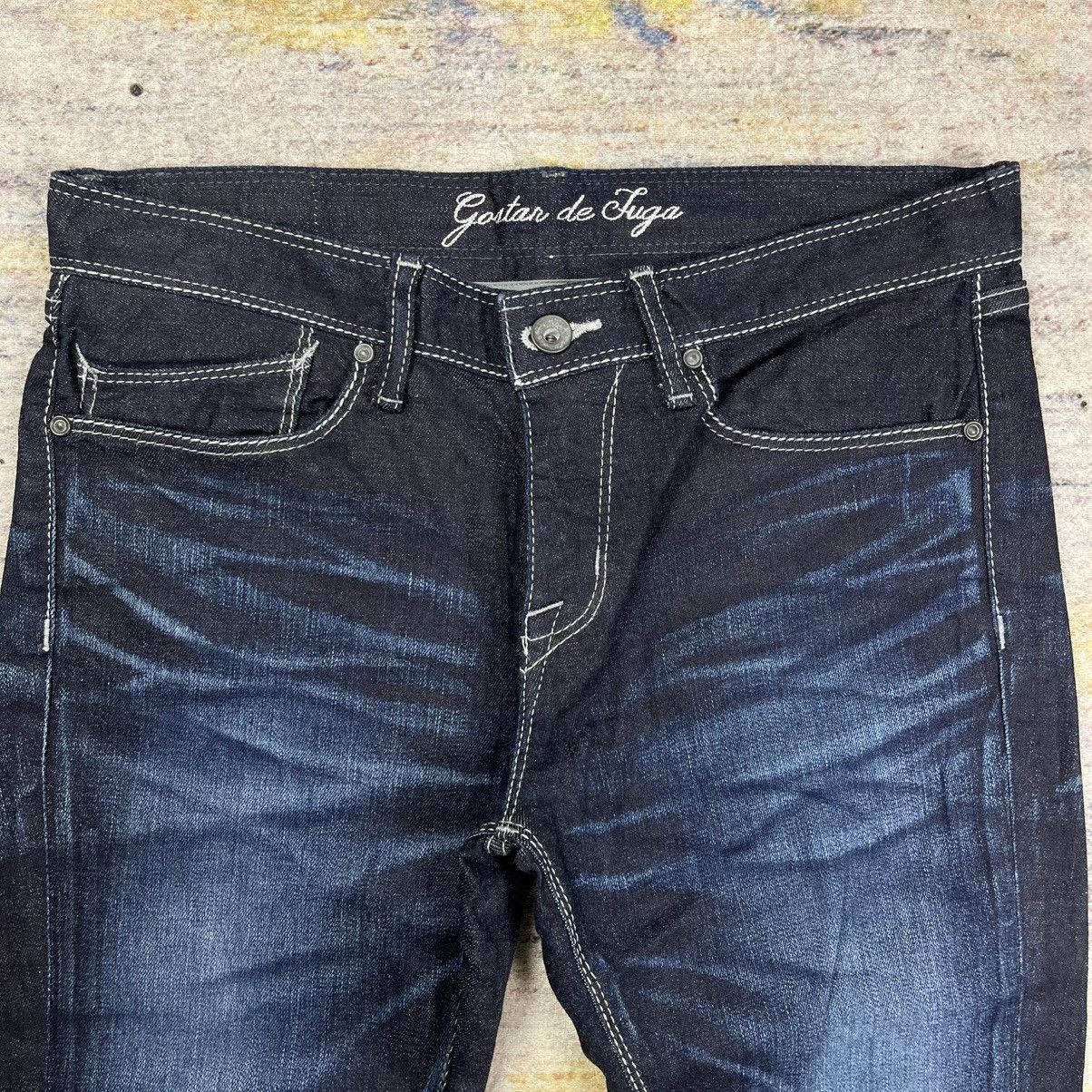 GOSTAR DE FUGA Gostar de fuga clawmarks washed slim fit jeans vkei style Size US 30 / EU 46 - 4 Thumbnail