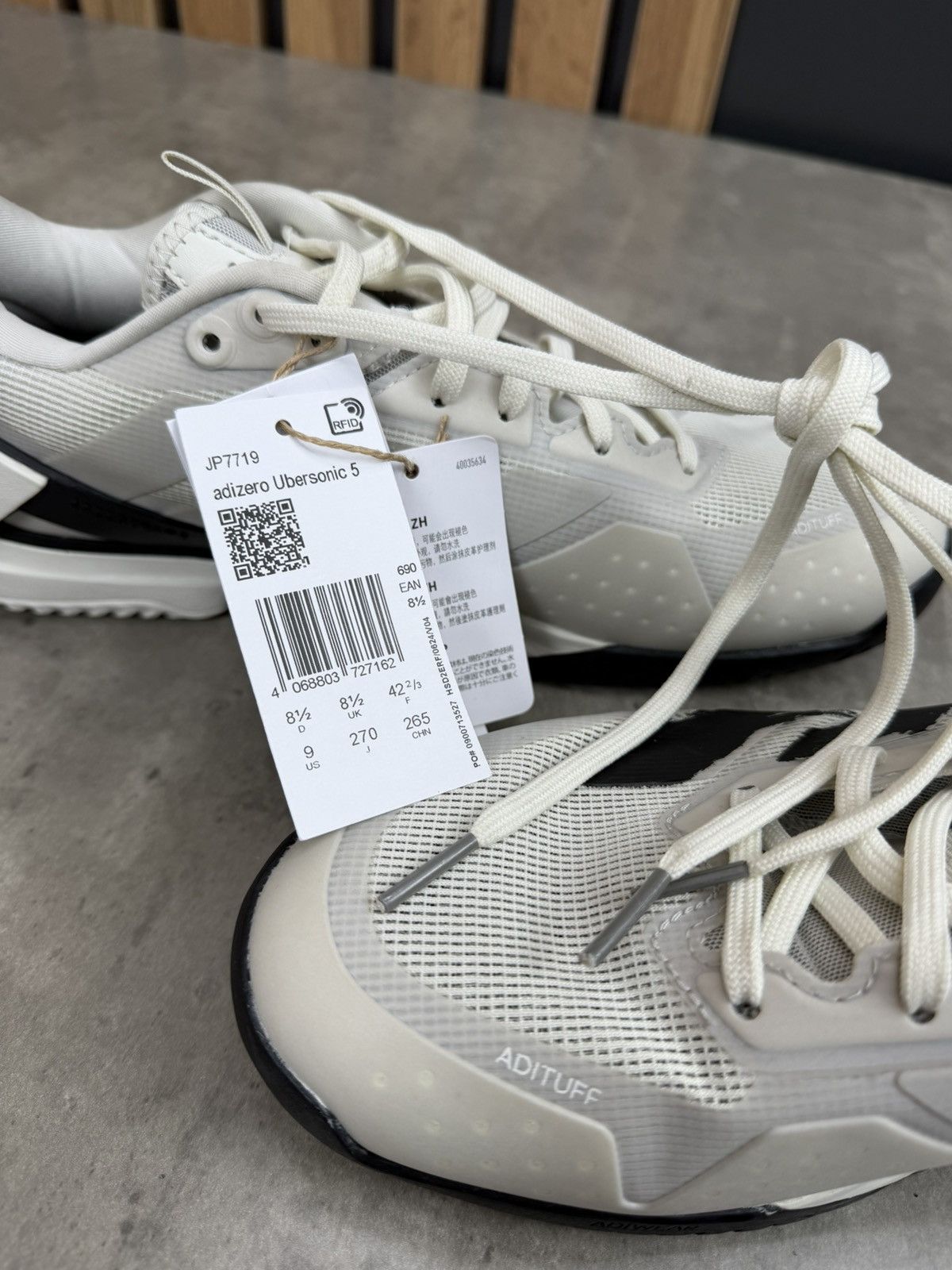 Y-3 Adidas Y-3 Adizero Ubersonic 5 Tennis Shoes Size US 9 Size US 9 / EU 42 - 10 Thumbnail