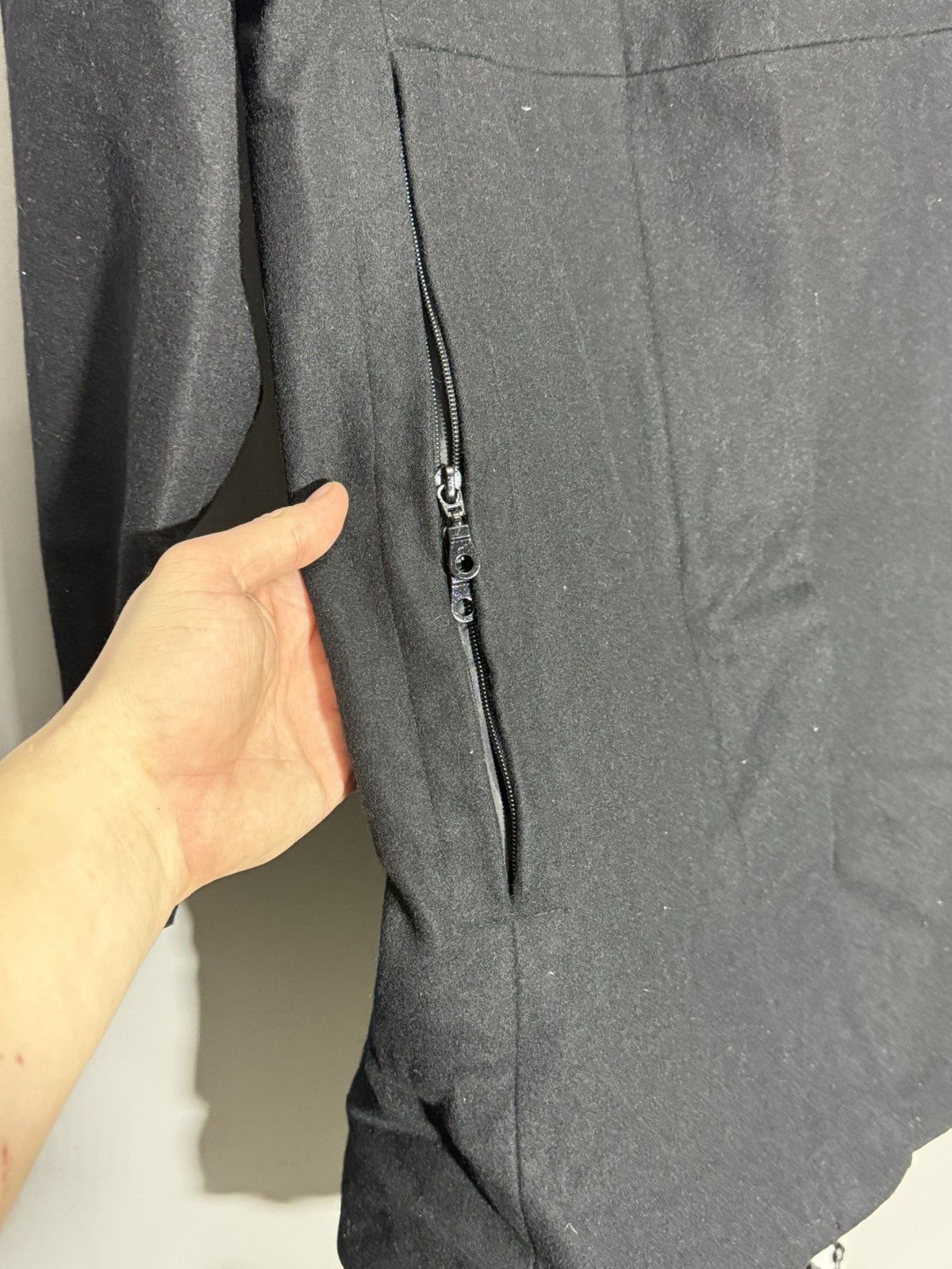 Sarah Pacini Sarah Pacini Wool Coat with nylon lining size 2 Size M / US 6-8 / IT 42-44 - 5 Thumbnail
