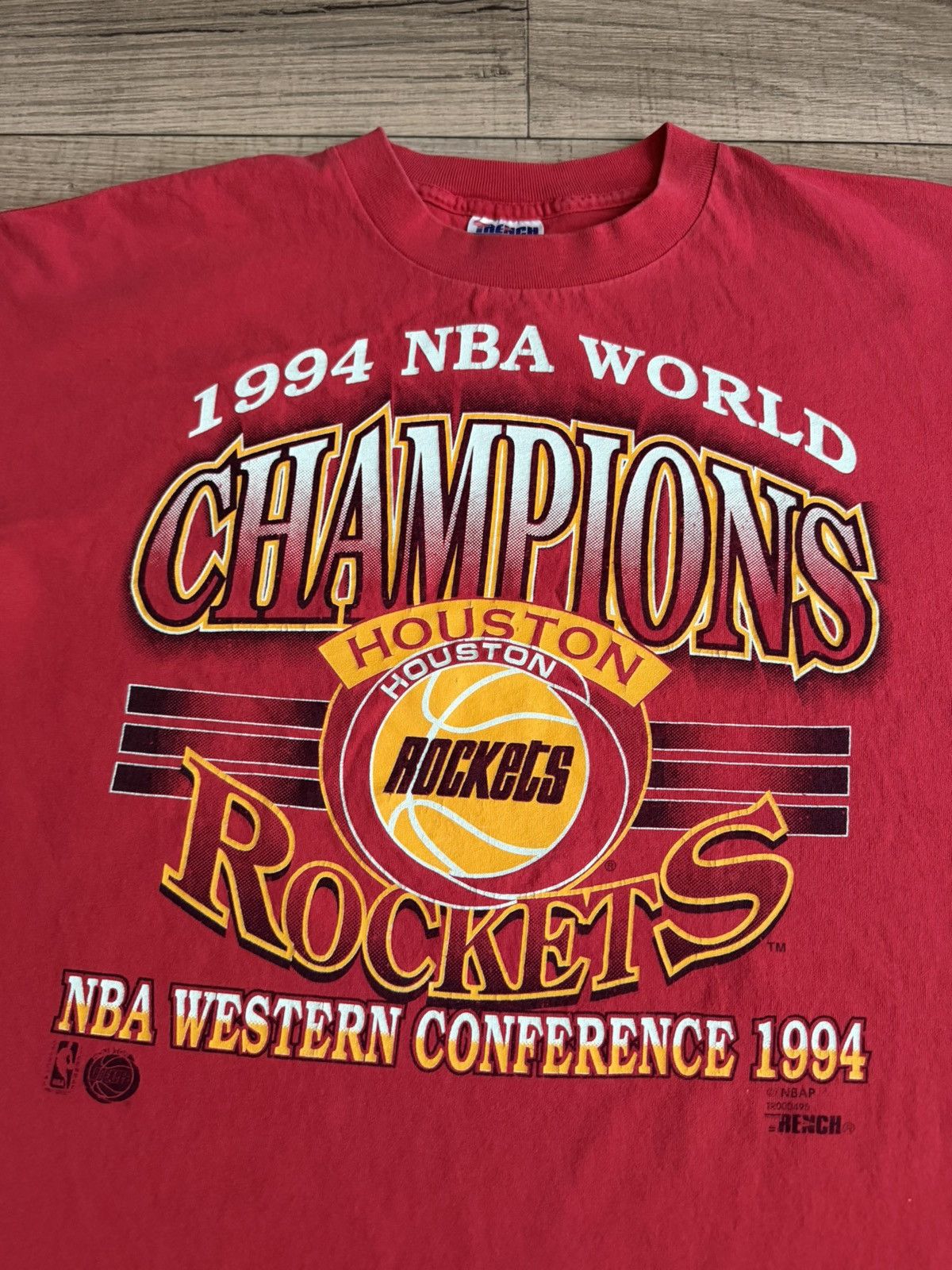 Other Vintage 90’s 1994 Houston Rockets NBA Champions T-shirt XXL Size US XXL / EU 58 / 5 - 5 Thumbnail