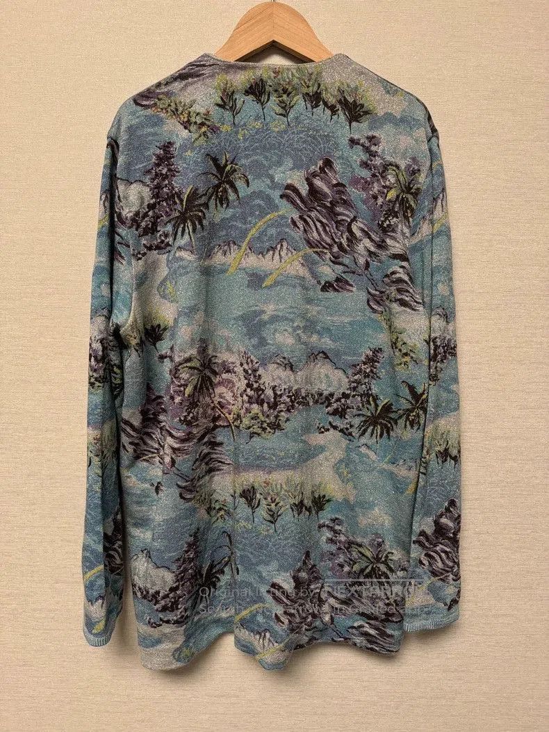 Other Saint Laurent Paris Wave Print Cardigan M. Size US M / EU 48-50 / 2 - 3 Thumbnail