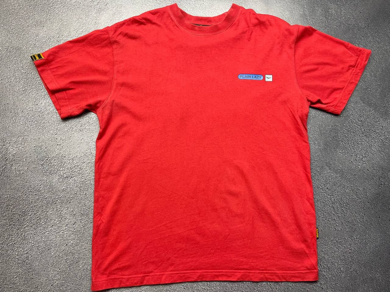Vintage Vintage 90s Adult “ Plain Lazy Humor Tee Size M Size US M / EU 48-50 / 2 - 2 Thumbnail