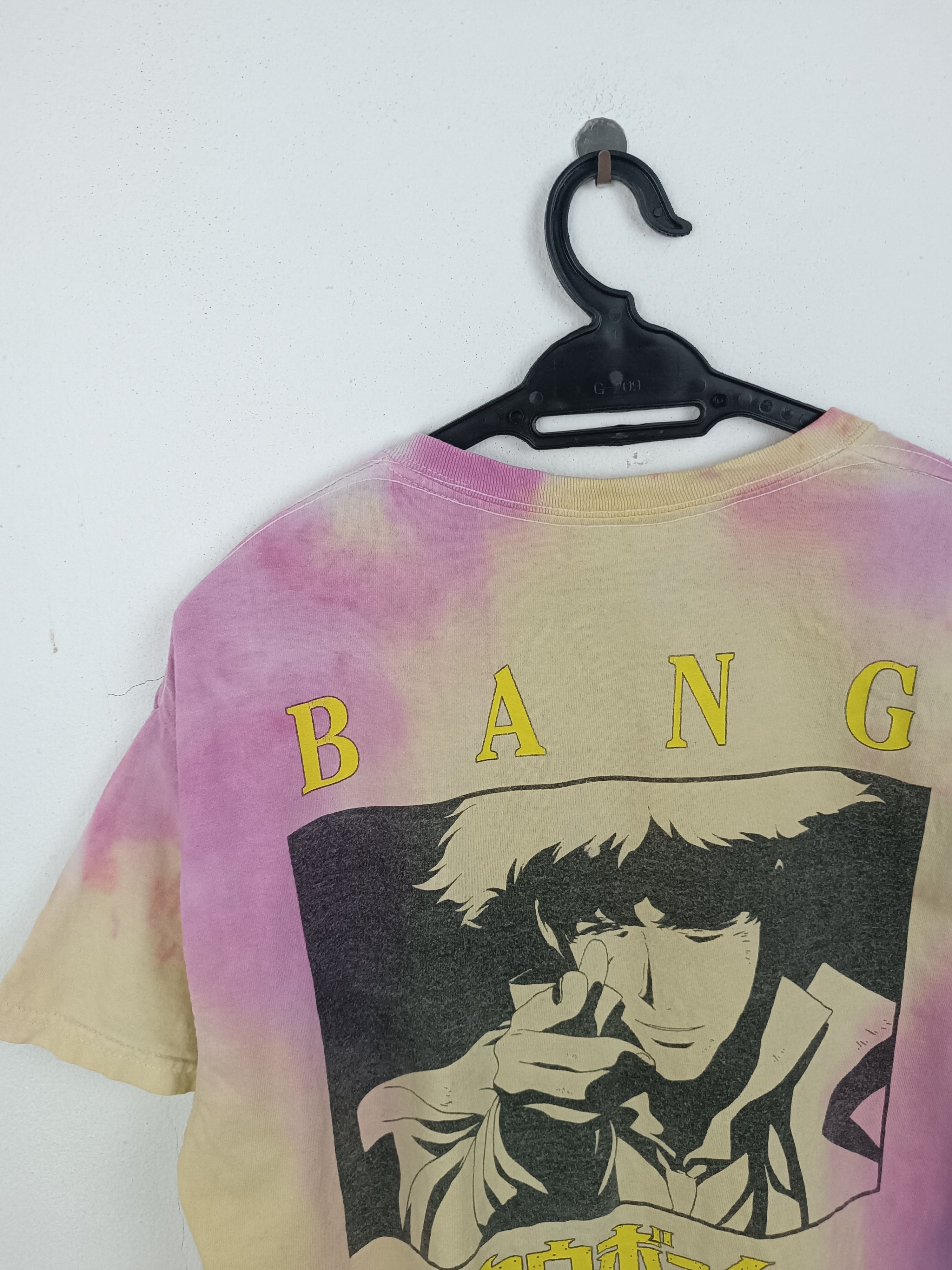Anime VINTAGE COWBOY BEBOP TIE DYE ANIME TEE akira ghost in shell Size US M / EU 48-50 / 2 - 5 Thumbnail