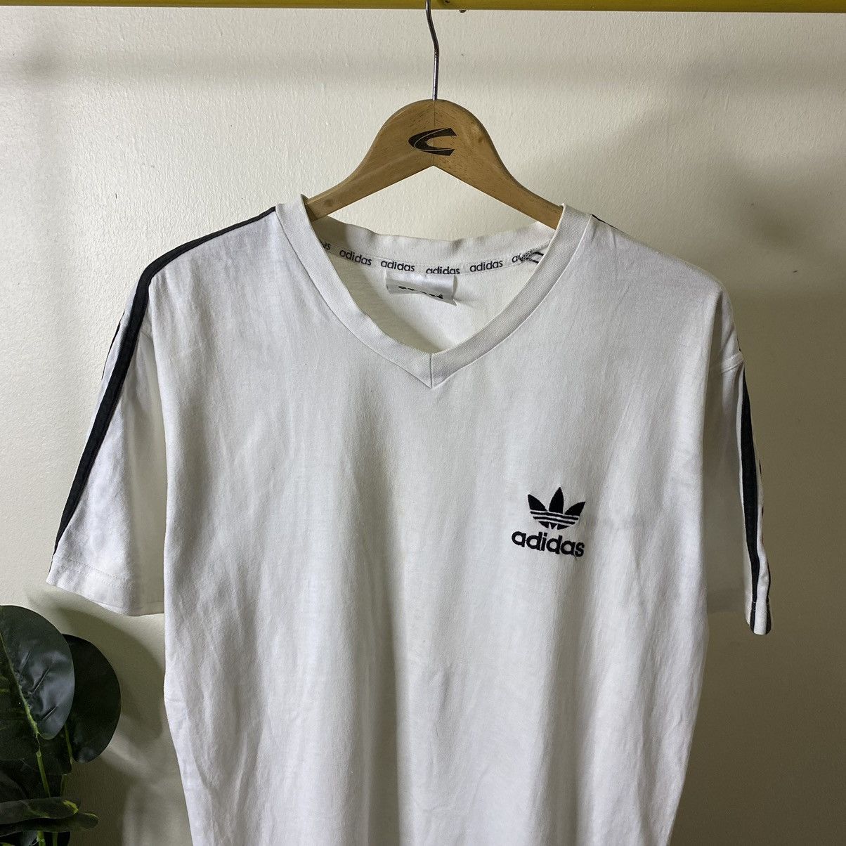 Adidas Vintage 1990s Adidas Essentials Tee Size US M / EU 48-50 / 2 - 2 Thumbnail