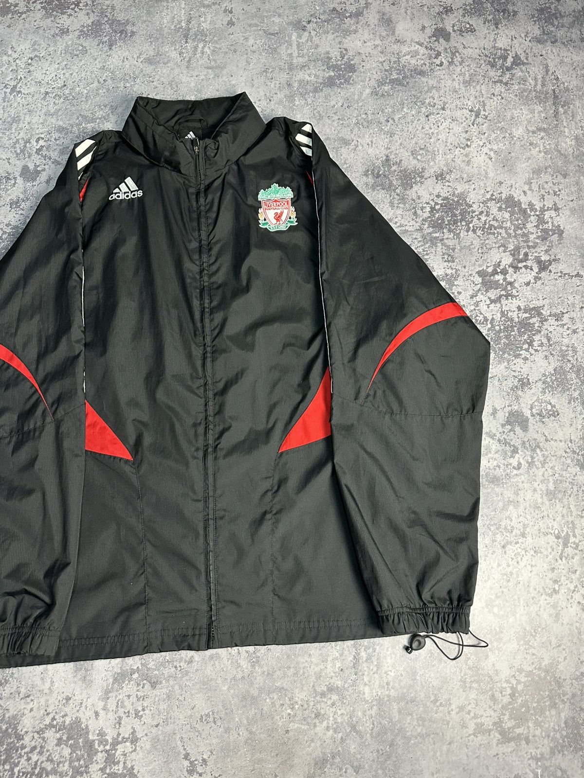 Adidas Vintage Adidas Liverpool FC 2008 2009 Windbreak Size US XXL / EU 58 / 5 - 2 Thumbnail