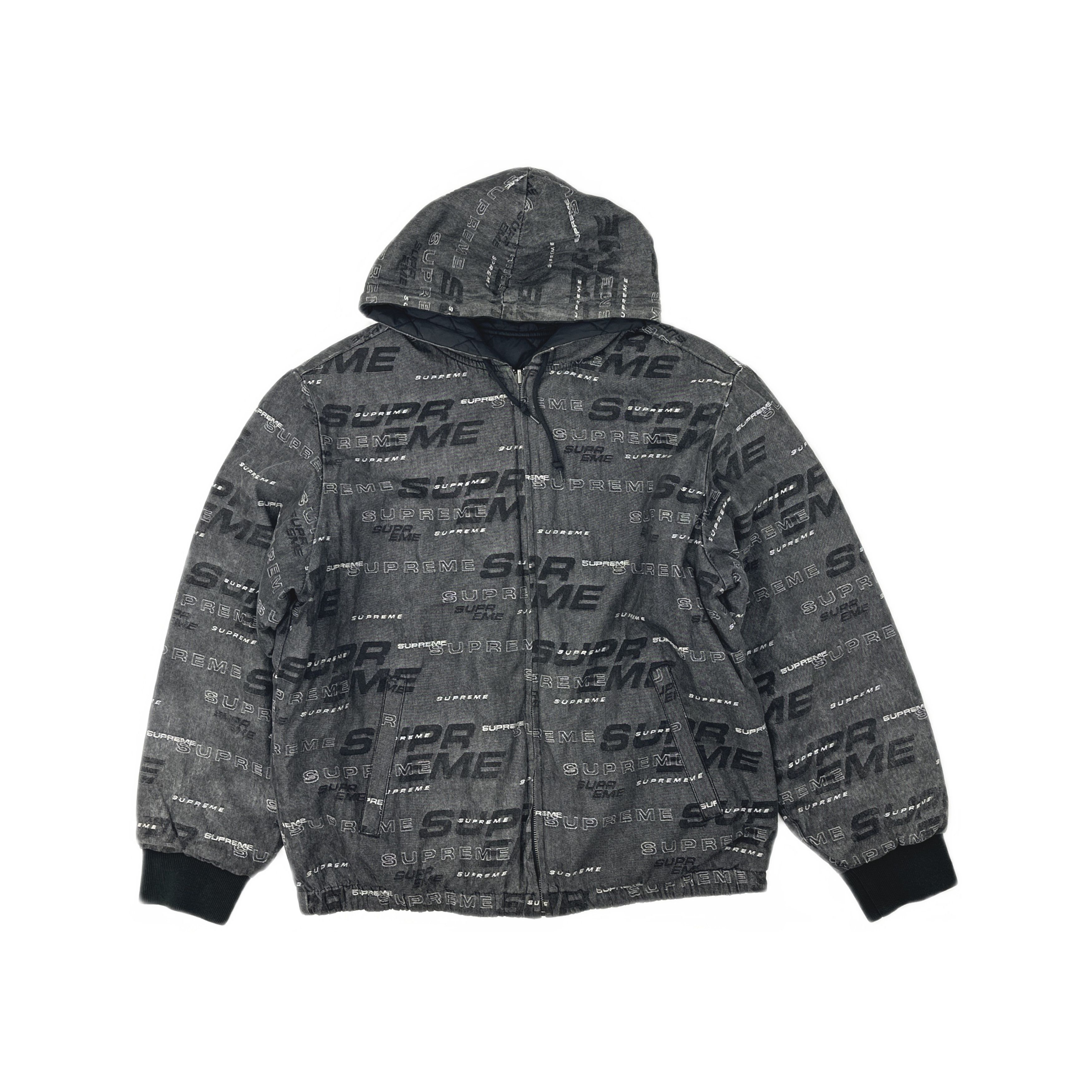 Streetwear × Supreme Supreme Arc Denim Coaches Jacket Black Size