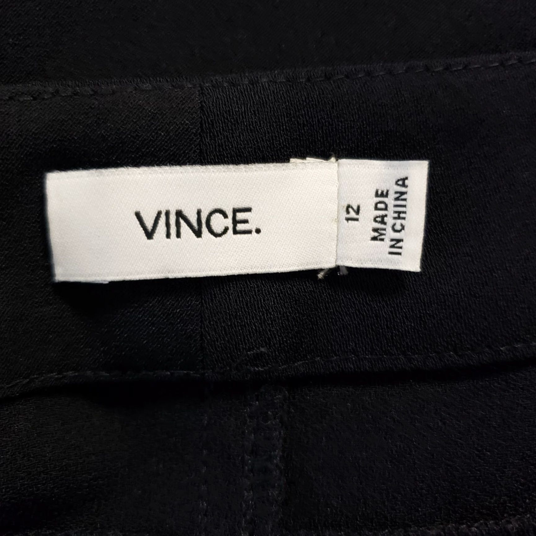 Vince Vince Womens Patchwork Cargo Pants Sz 12 Blue Zip Pockets Tapered Leg Size 34" / US 12 / IT 48 - 6 Thumbnail