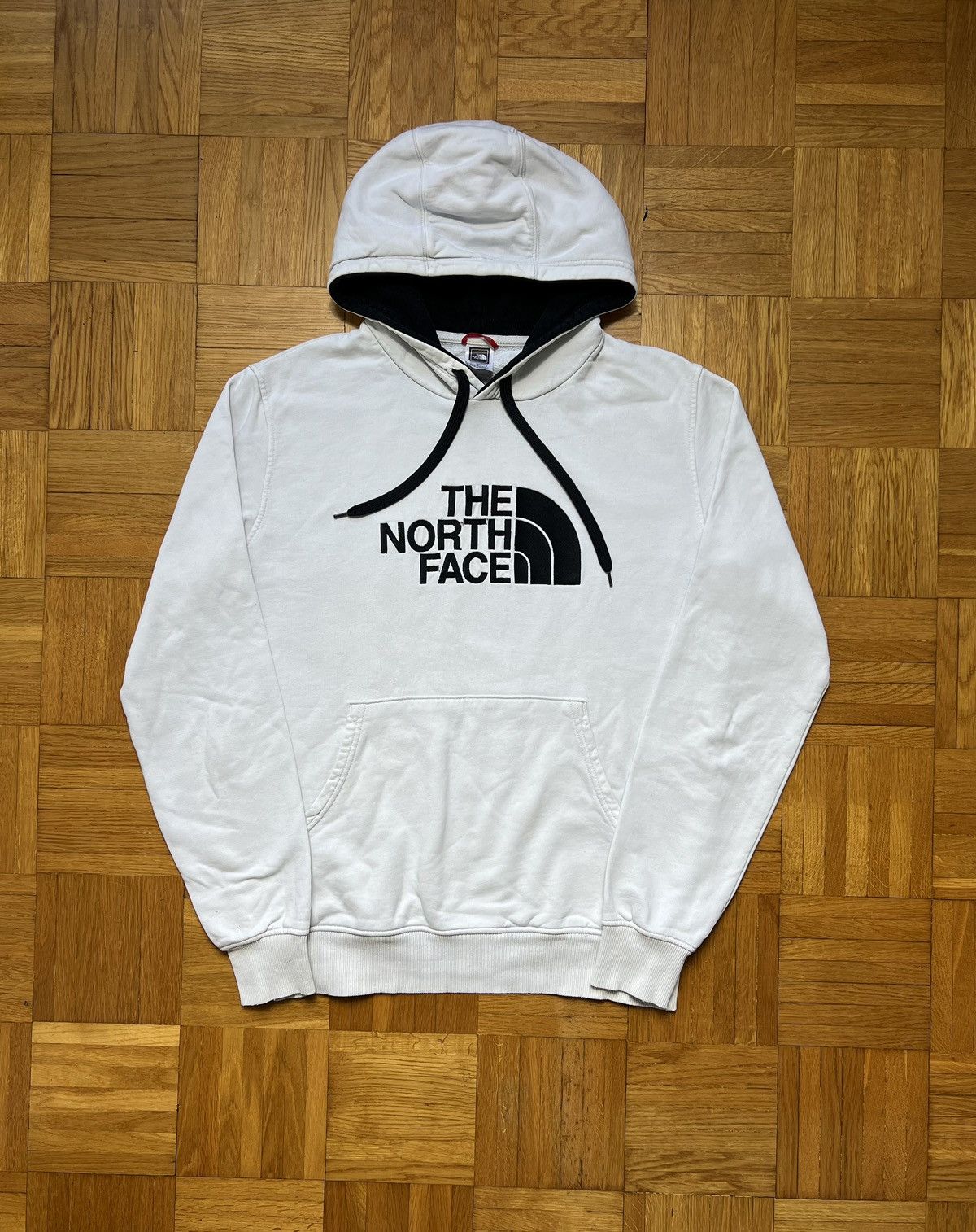The North Face Hoodie The North Face TNF white black big logo Size US M / EU 48-50 / 2 - 1 Thumbnail