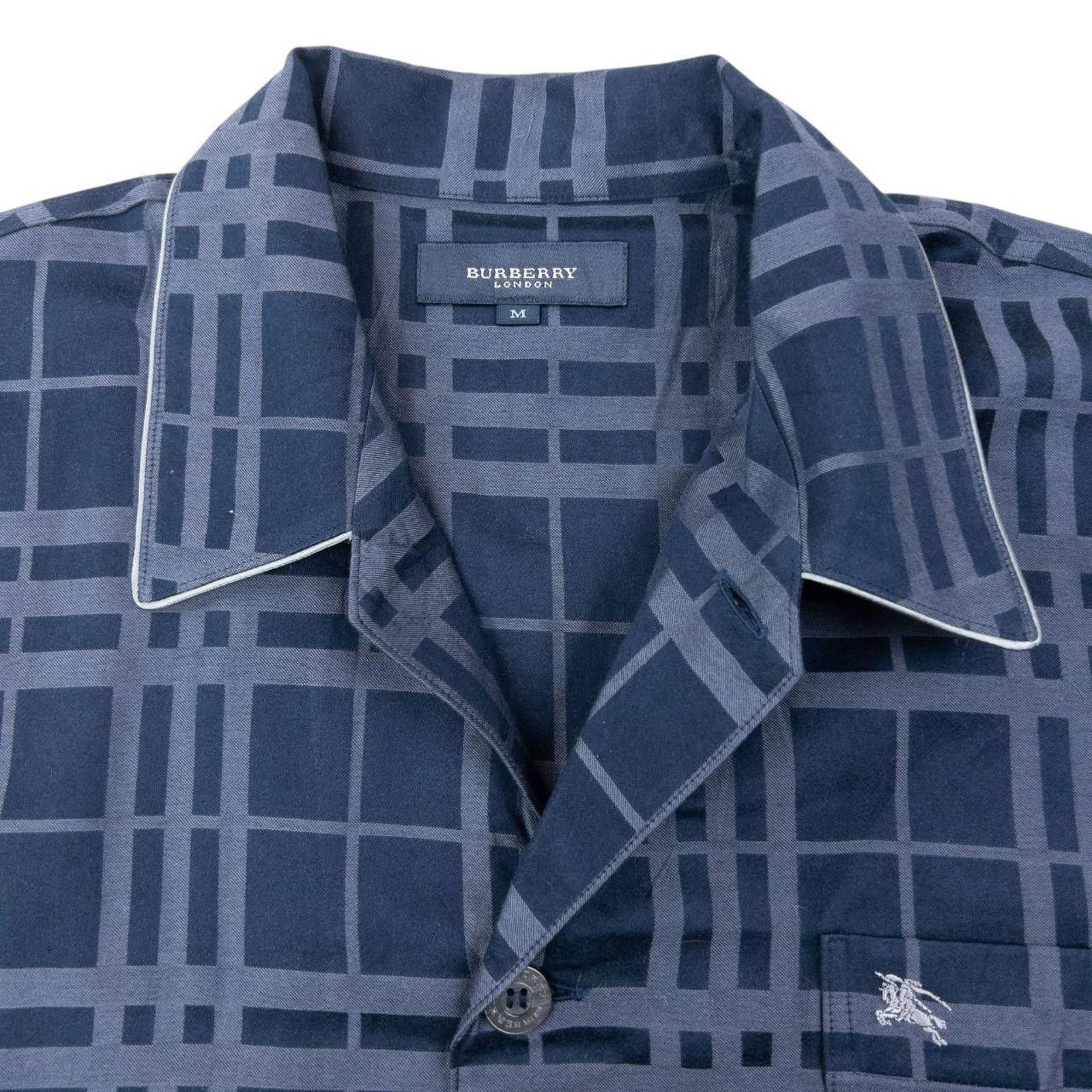 Burberry Vintage 2000s Burberry Nova Check Long Sleeve Pyjama Shirt M Size US M / EU 48-50 / 2 - 3 Thumbnail
