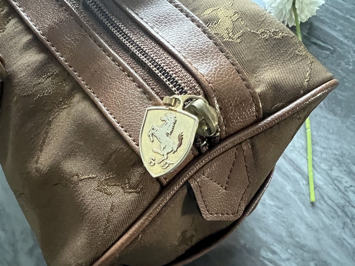 Ferrari Ferrari : Medium Barrel Bag Monogram Pattern Size ONE SIZE - 12 Thumbnail