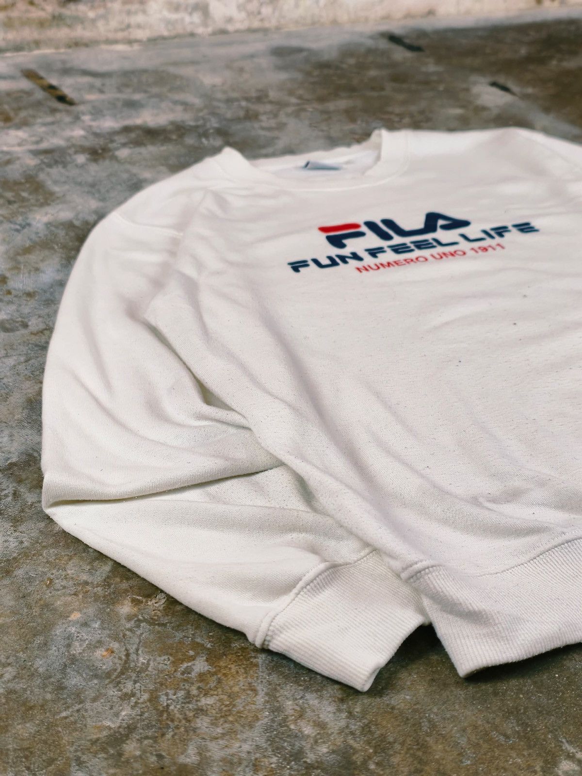 Fila × Vintage Fila Sweatshirt Size US L / EU 52-54 / 3 - 10 Thumbnail