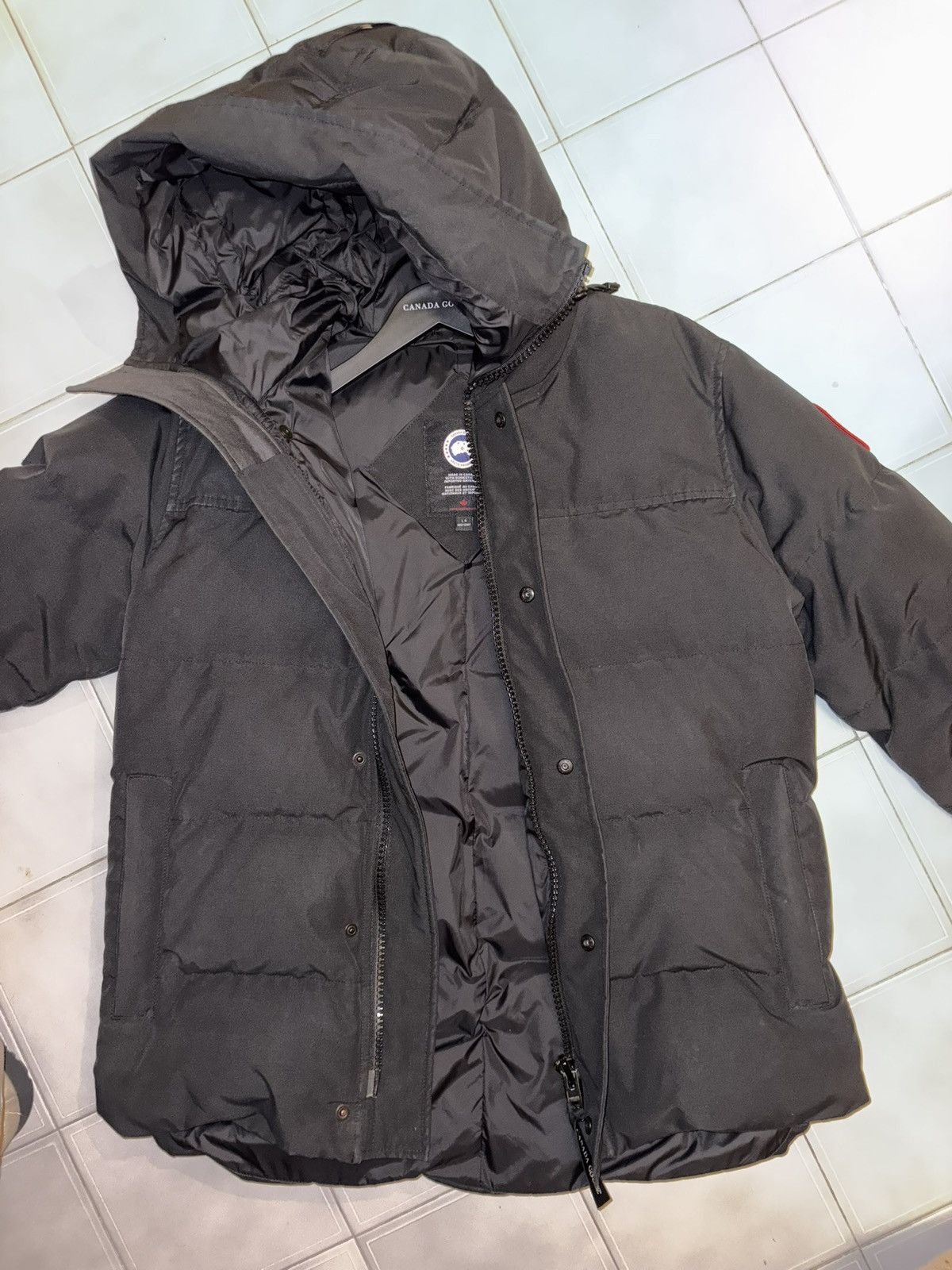 Canada Goose Men's Macmillan Parka - Graphite - Canada Goose Size US L / EU 52-54 / 3 - 5 Thumbnail