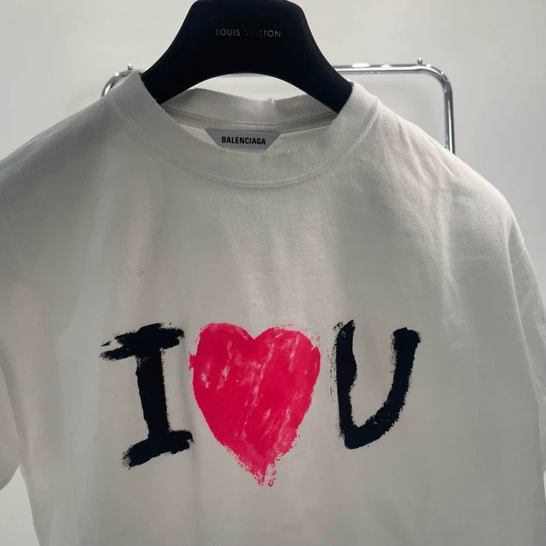 Balenciaga Balenciaga Heart Destruction Short Sleeve Size US XS / EU 42 / 0 - 5 Thumbnail