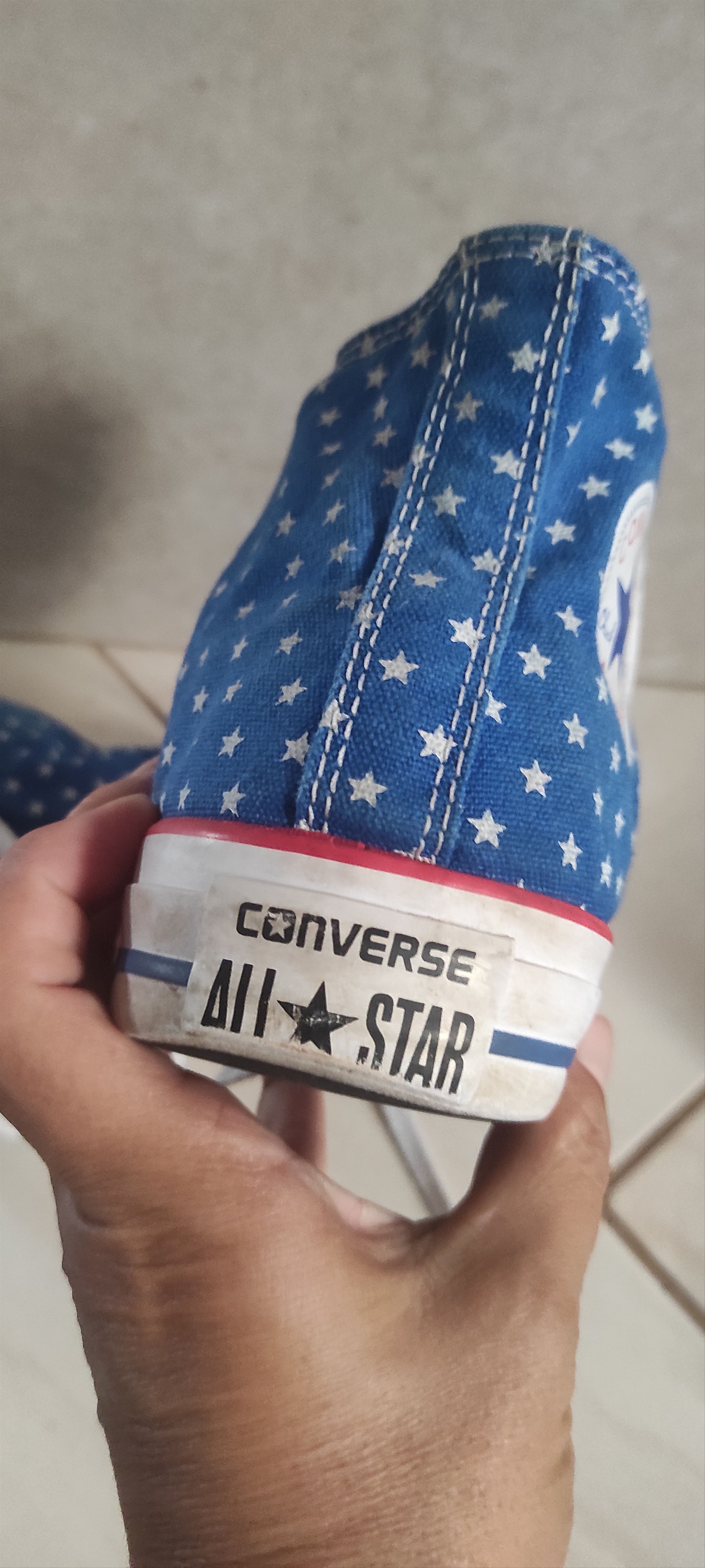 Converse Converse Chuck Taylor All Star Hi Top Sneakers Blue Size US 6.5 / IT 36.5 - 5 Thumbnail