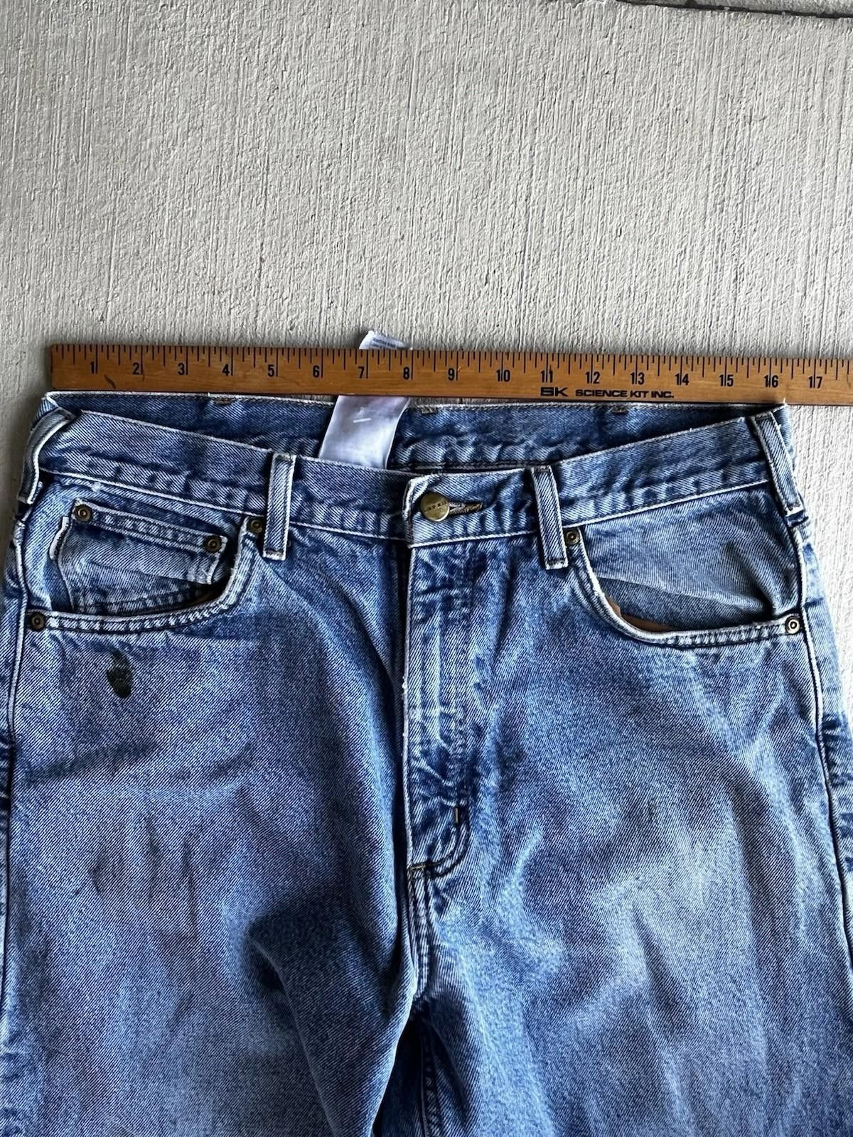 Carhartt Carhartt Blanket Lined Denim Pants Size 34x34 Size US 34 / EU 50 - 8 Thumbnail