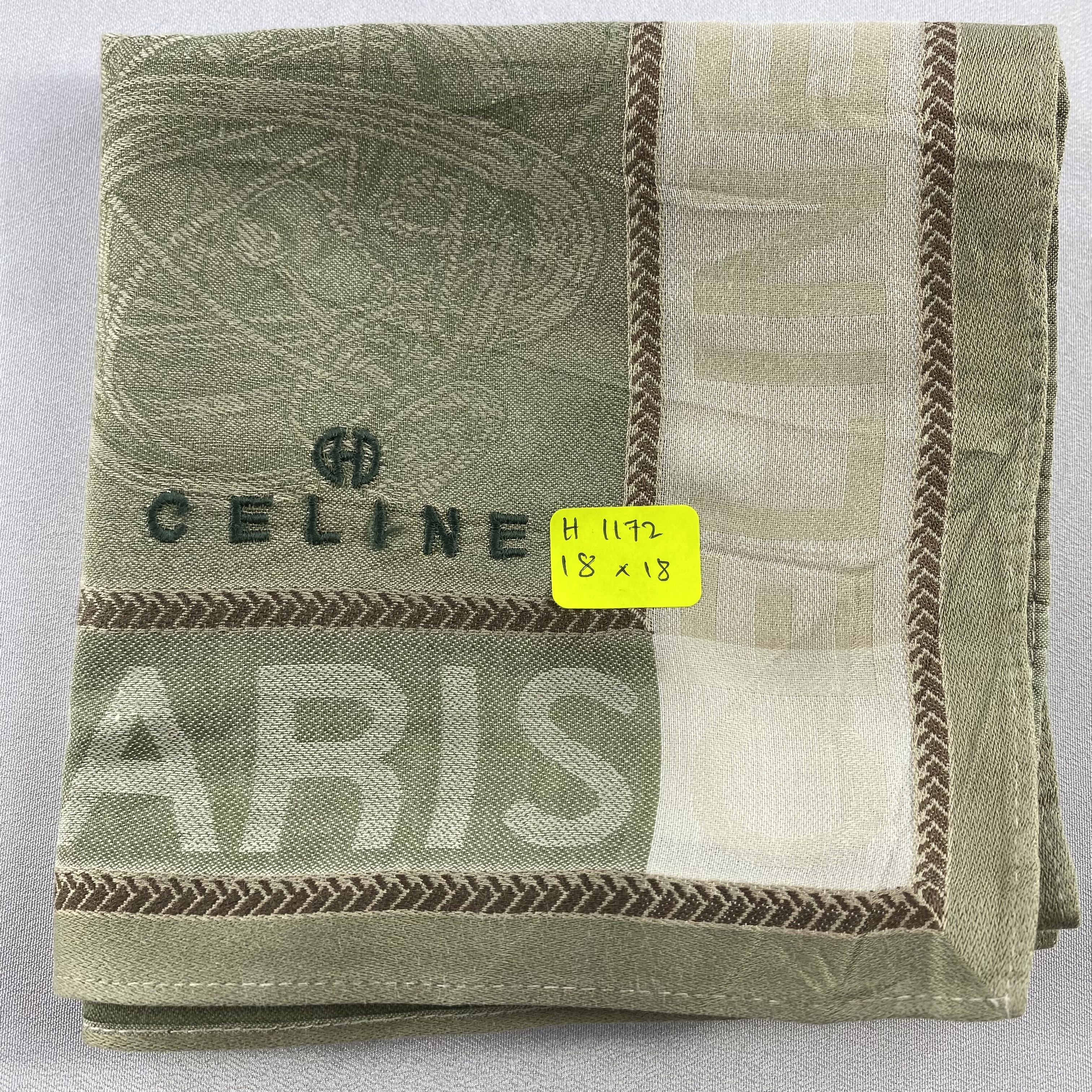 Celine × Vintage Celine Bandana/ Handkerchief / Neckerchief Size ONE SIZE - 6 Thumbnail