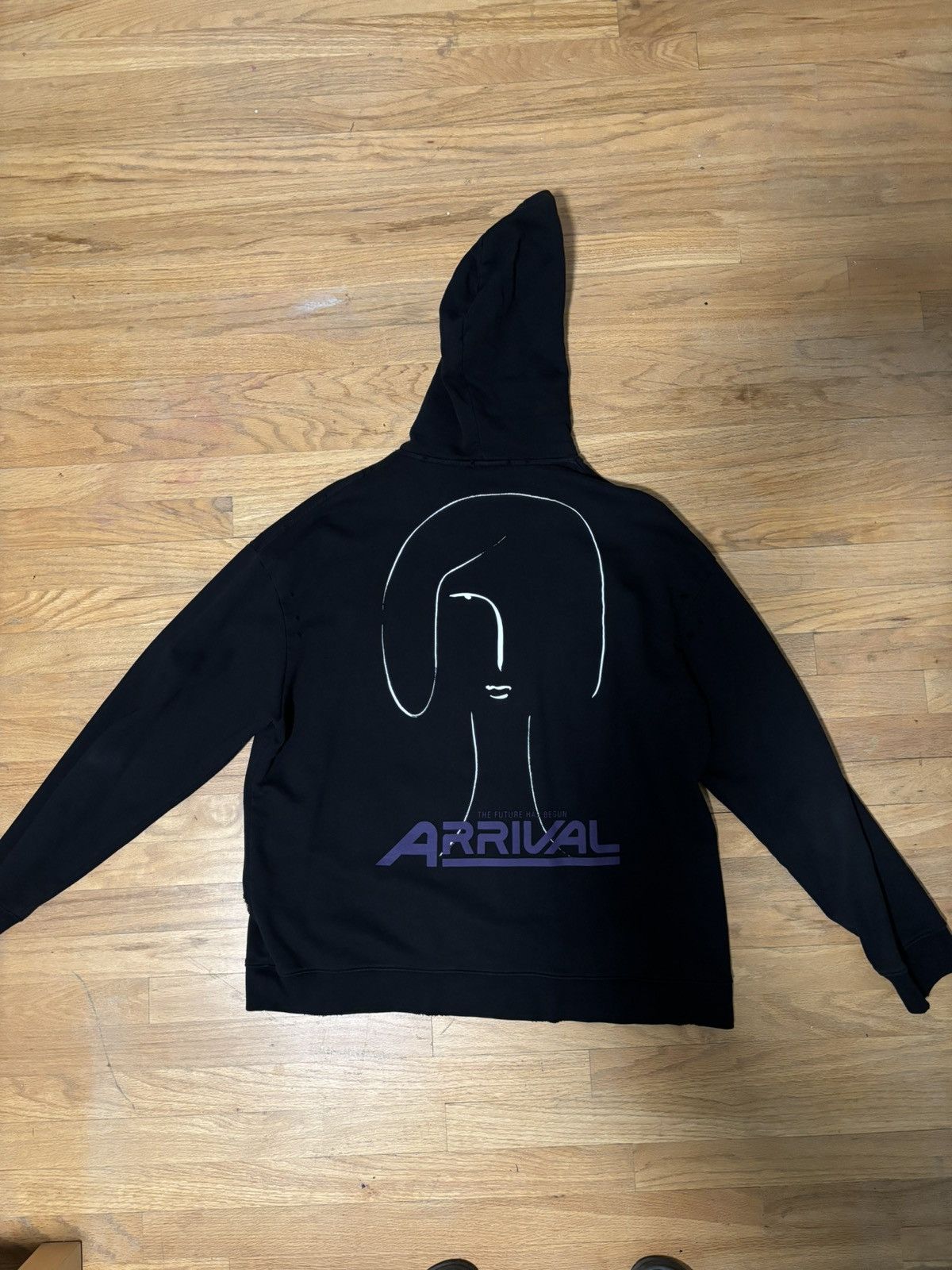 Raf Simons RAF SIMONS ARRIVAL HOODIE Size US XL / EU 56 / 4 - 2 Thumbnail