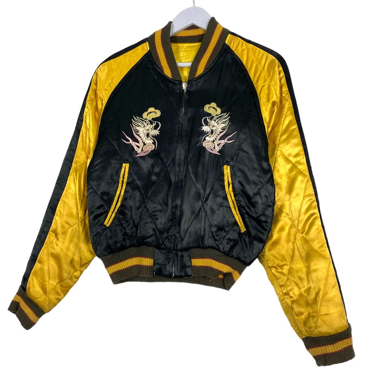 Japanese Brand × Toyo Enterprises 💥VINTAGE SWITCH INDUSTRIES JAPAN DRAGON SUKAJAN JACKET Size US M / EU 48-50 / 2 - 4 Thumbnail