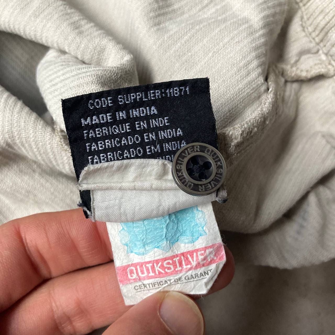 Quiksilver Vintage Quiksilver Surfboards Corduroy Button Up Shirt Size US L / EU 52-54 / 3 - 6 Thumbnail