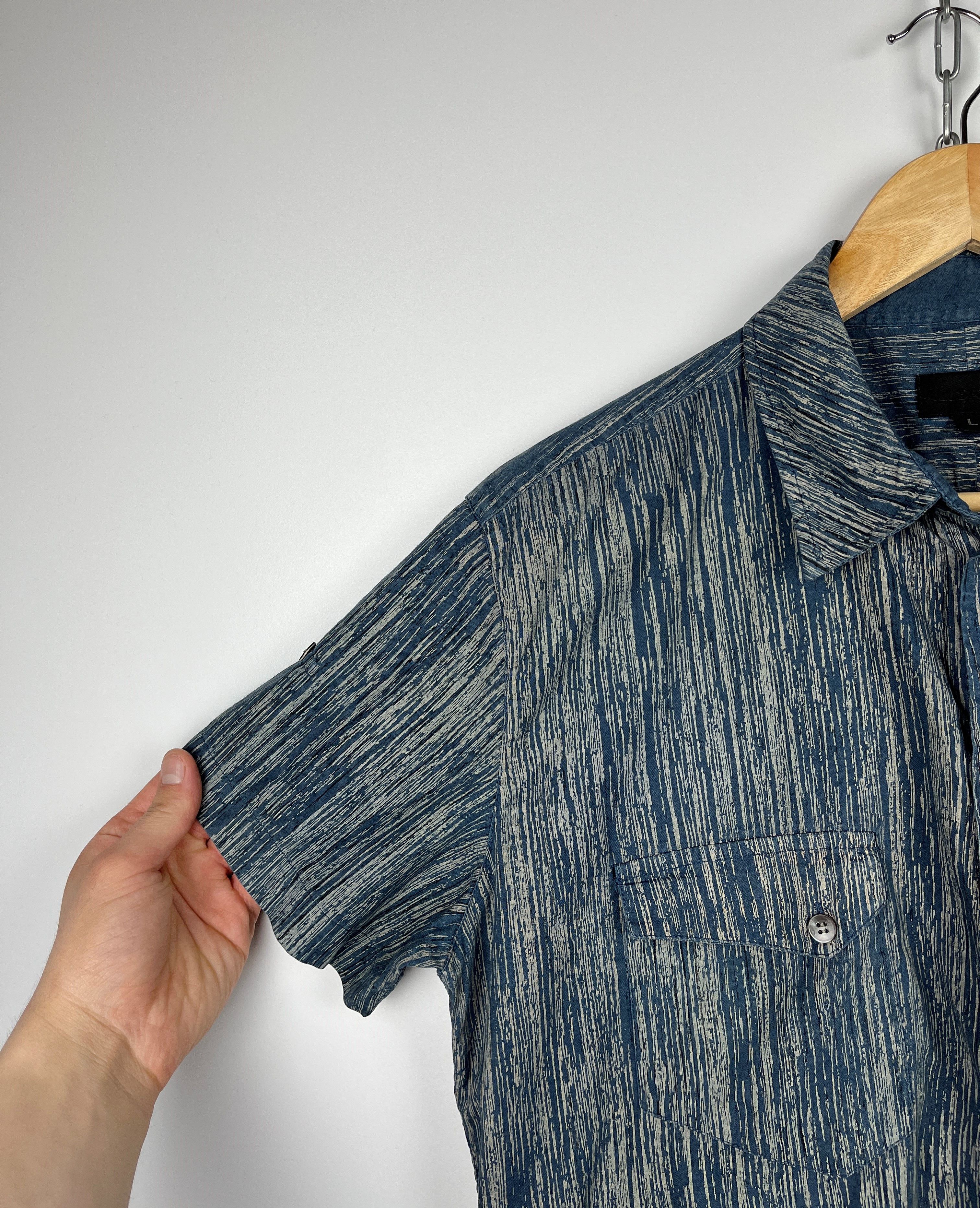 Allsaints AllSaints Factory Short Sleeve Shirt Size US L / EU 52-54 / 3 - 8 Thumbnail