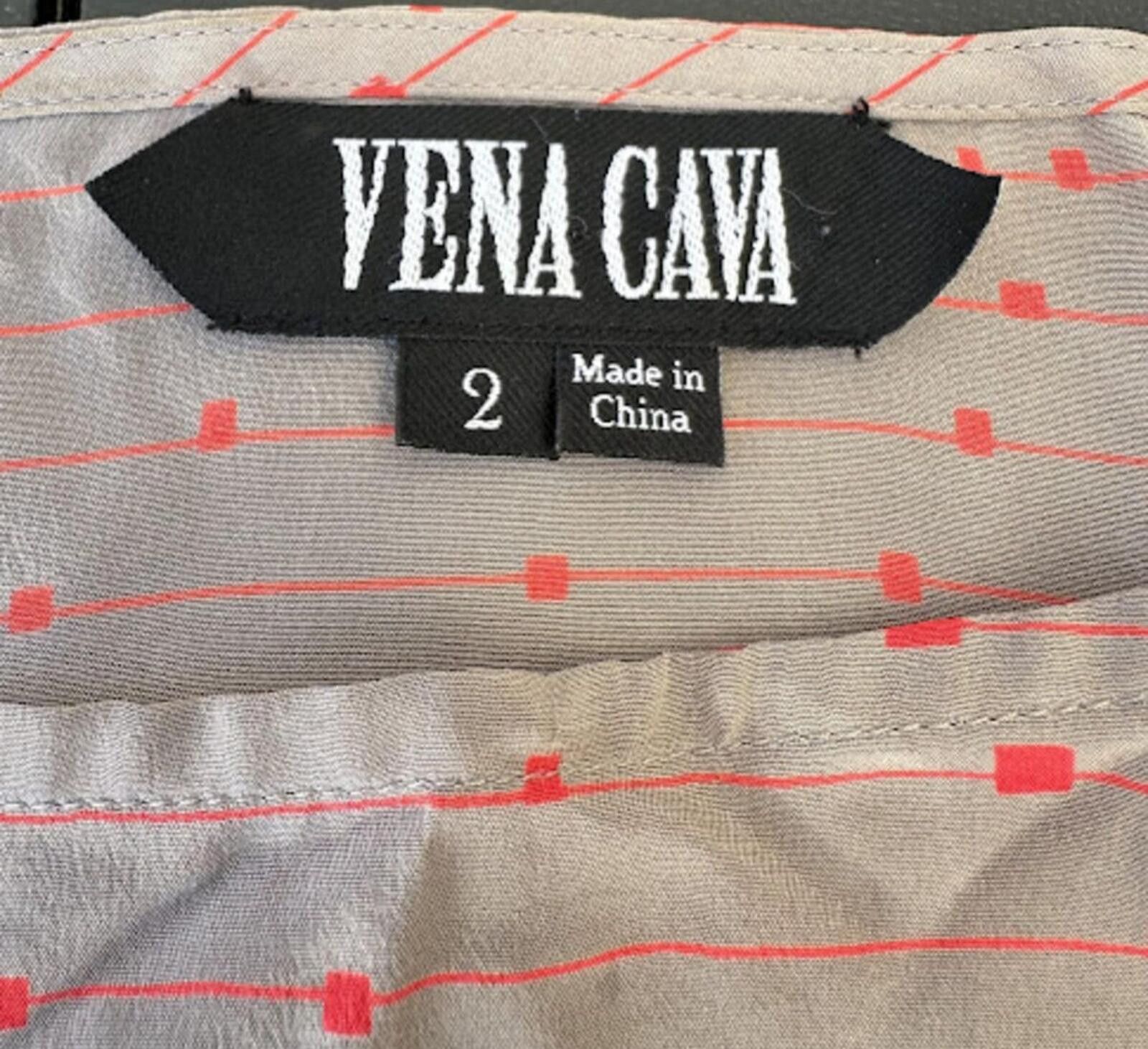 Other Vena Cava Silk Blouse Sheer Print Gray Size 2 Size XS / US 0-2 / IT 36-38 - 4 Thumbnail