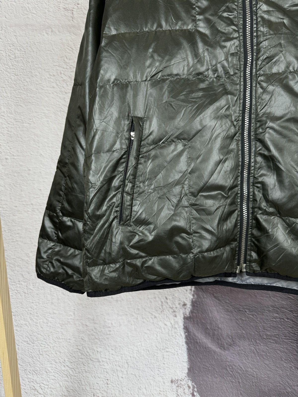 Lanvin Lanvin Sport nylon shimmer down zipper jacket logo Size US L / EU 52-54 / 3 - 5 Thumbnail