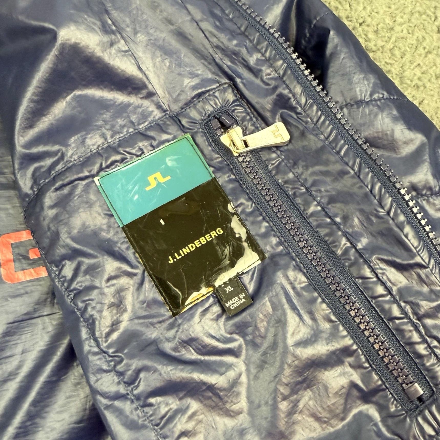 Lindbergh J Linberg Vail Jacket Mens L Blue Puffer 2015 Insulated Alpine Ski Jacket Size US L / EU 52-54 / 3 - 6 Thumbnail