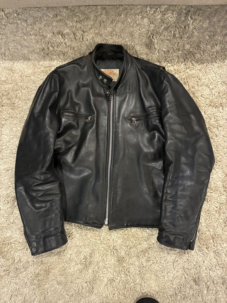 1970’s Cafe Racer Leather Jacket