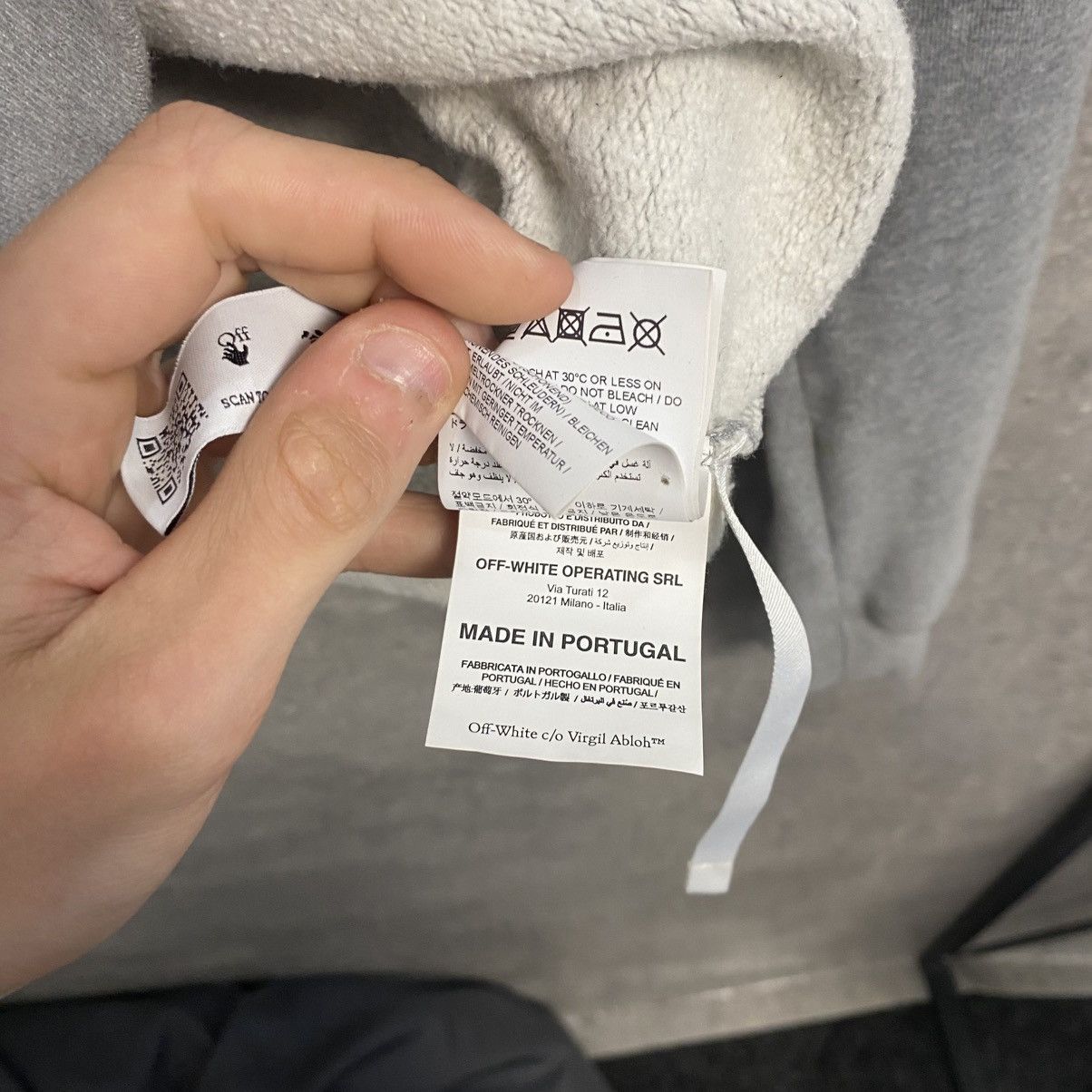 Off-White Off White Sweatshirt Big Logo Size US S / EU 44-46 / 1 - 10 Thumbnail
