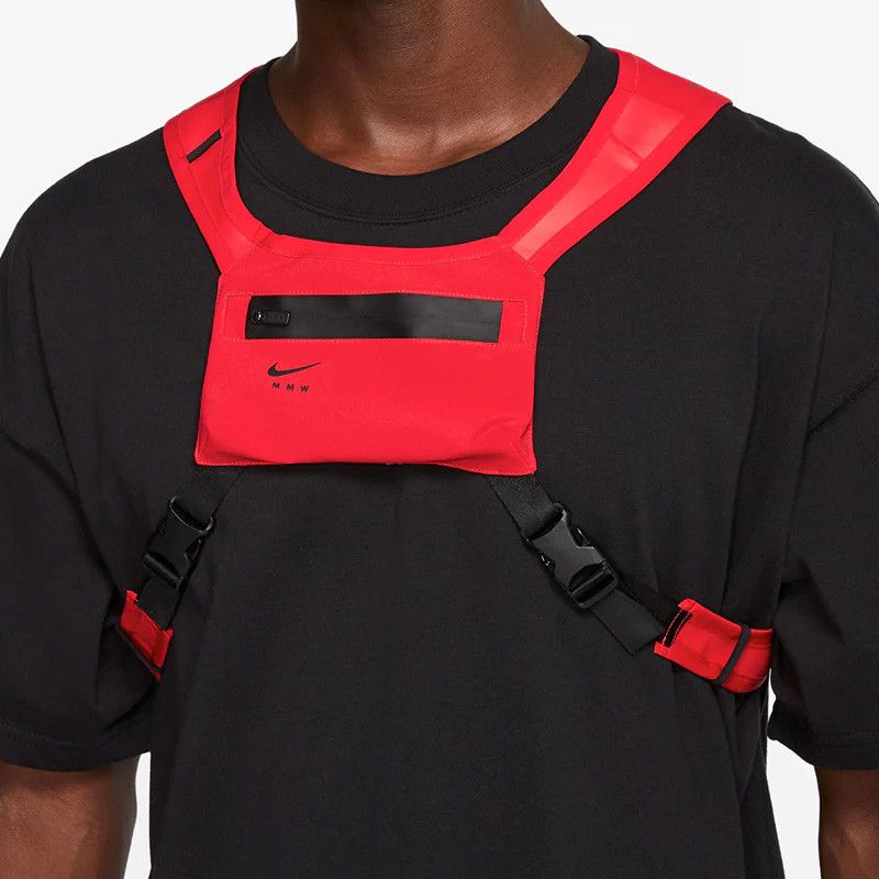 MMW × Nike NIKE x MMW SE NRG NYLON CHEST RIG 'UNIRED' CK1920-657 Size ONE SIZE - 19 Thumbnail
