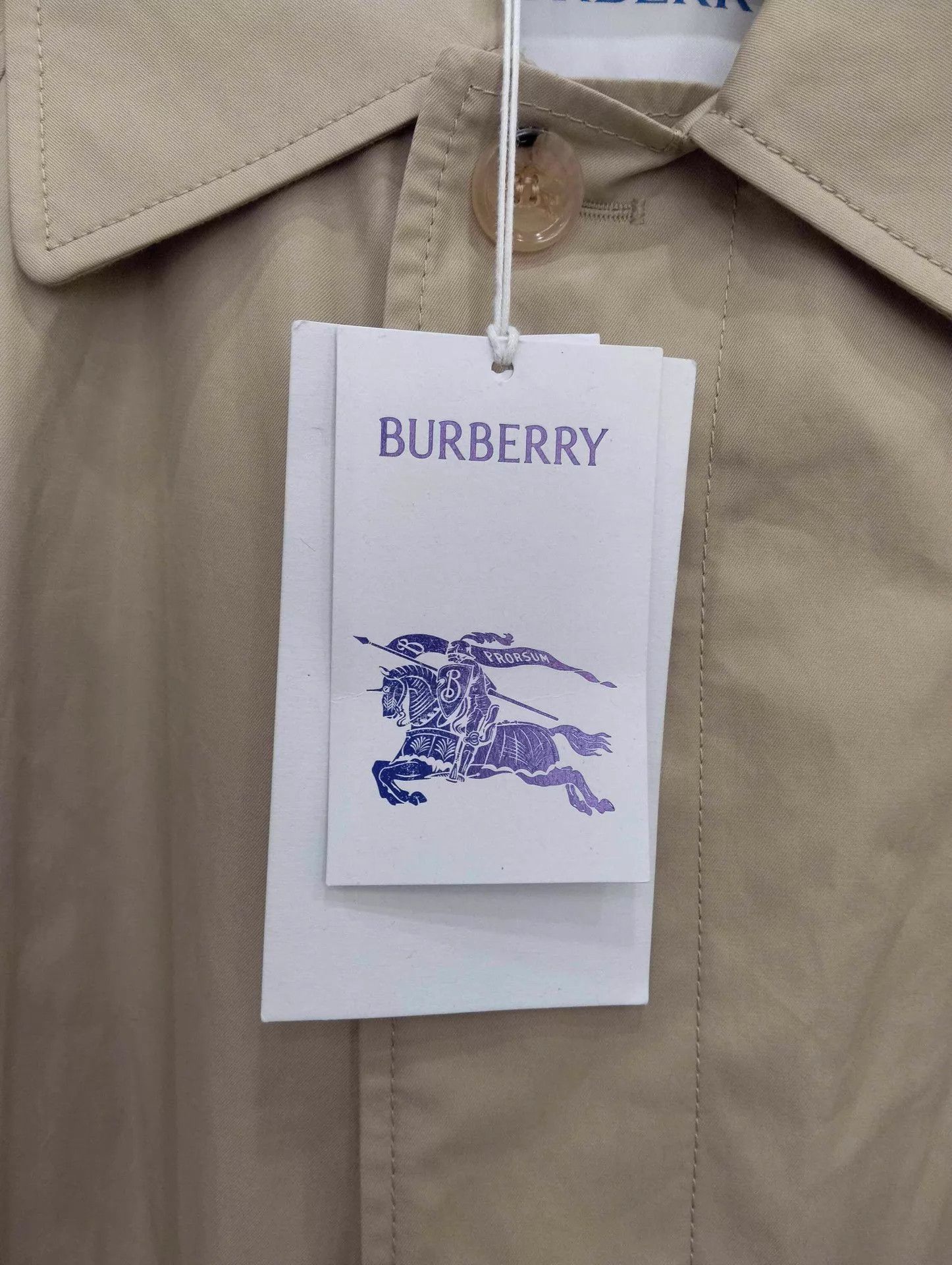 Burberry Burberry Solid Trench Coat Size 48 Size US M / EU 48-50 / 2 - 8 Thumbnail