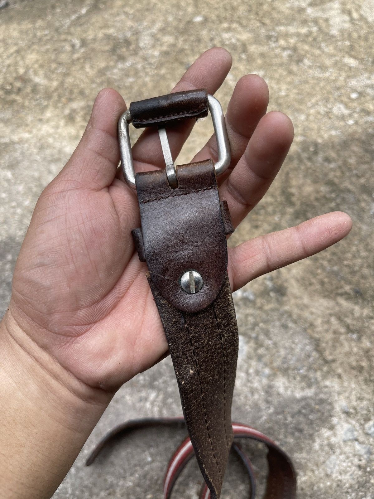Bally Last Drop🔥Rare🔥Bally Leather Belt Size ONE SIZE - 3 Thumbnail