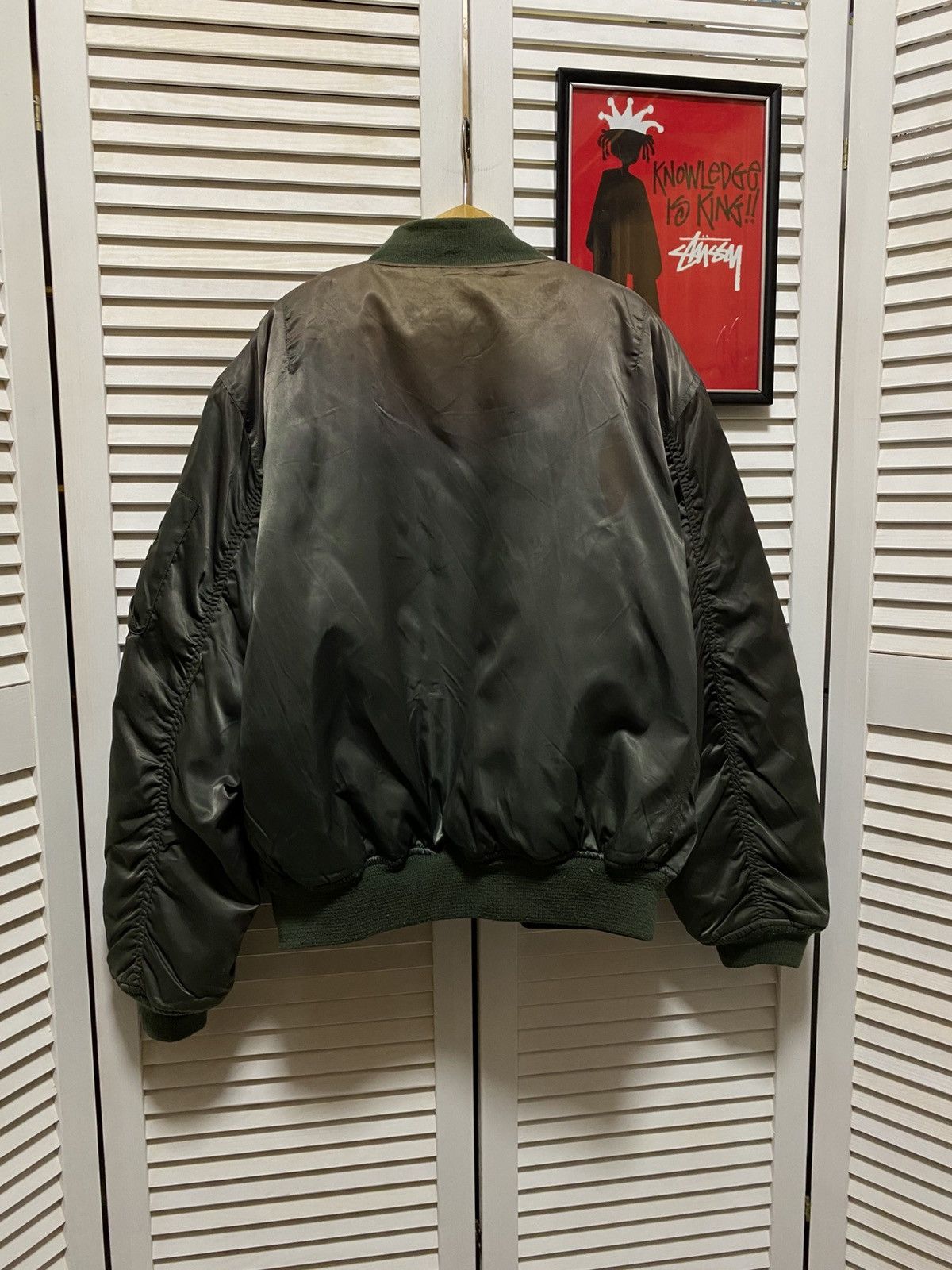 Aviator Nation Vintage Bomber Jacket Aviator MA - 1 Faded Wear Hysteric Size US L / EU 52-54 / 3 - 4 Thumbnail