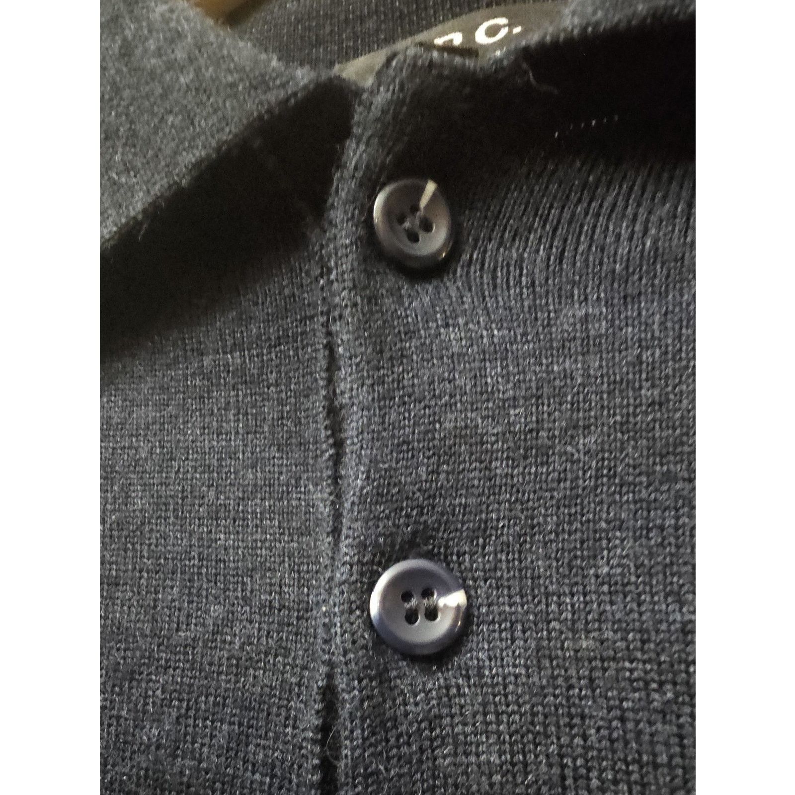 A.P.C. A.P.C Rue Madame Paris Wool Speckled Long Sleeve Sweater Size US S / EU 44-46 / 1 - 6 Thumbnail