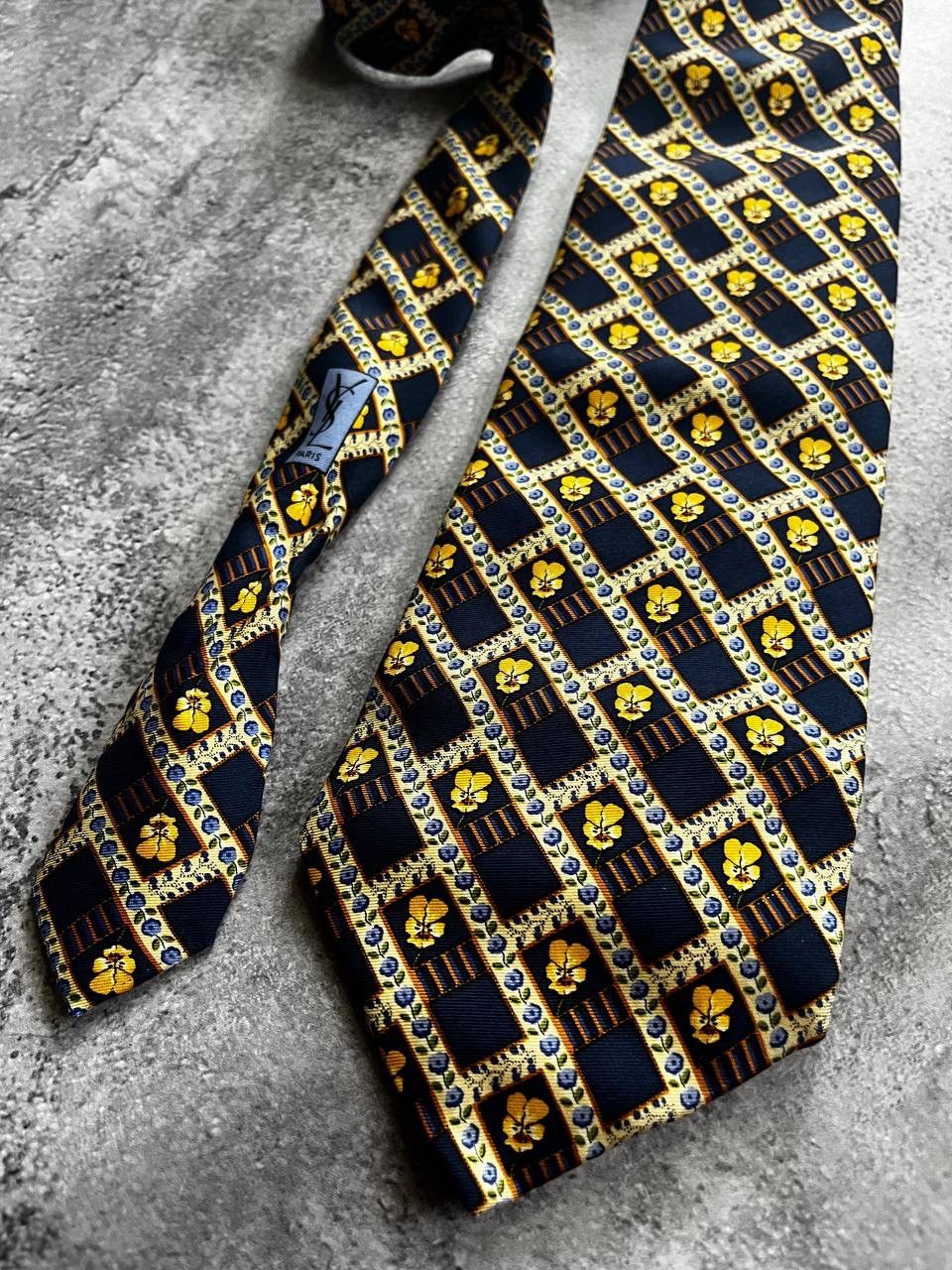 Yves Saint Laurent Yves Saint Laurent Tie Size ONE SIZE - 1 Thumbnail
