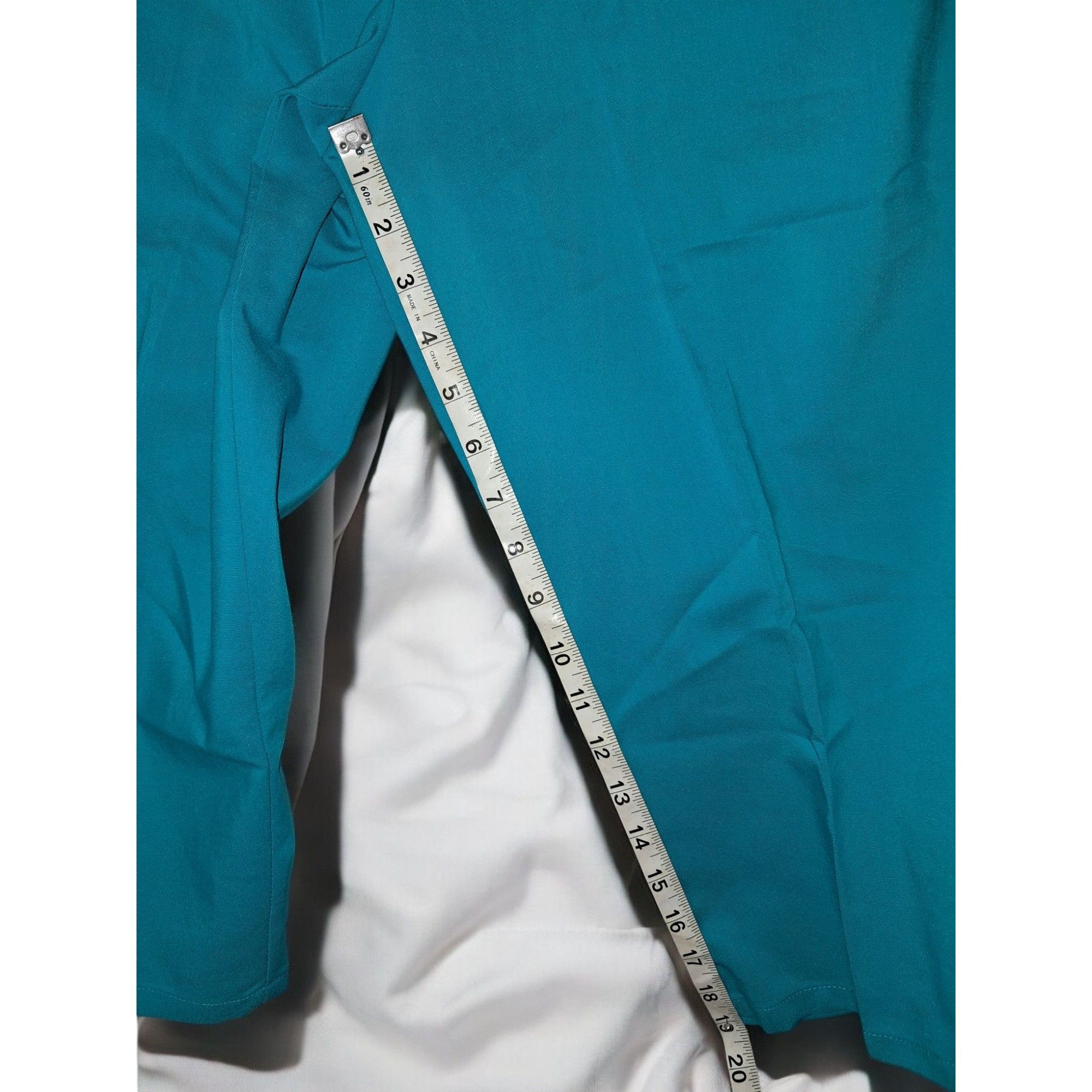 Other Alfred Dunner Teal Classic Fit Size 6P Capri Pant Size 28" / US 6 / IT 42 - 13 Thumbnail