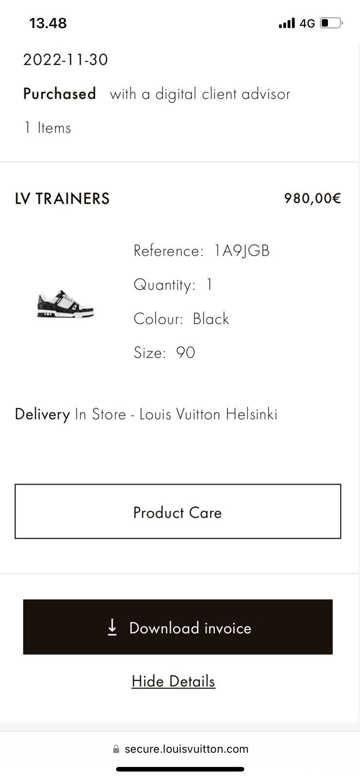 Louis Vuitton Louis Vuitton Sneakers Size US 9 / EU 42 - 9 Thumbnail
